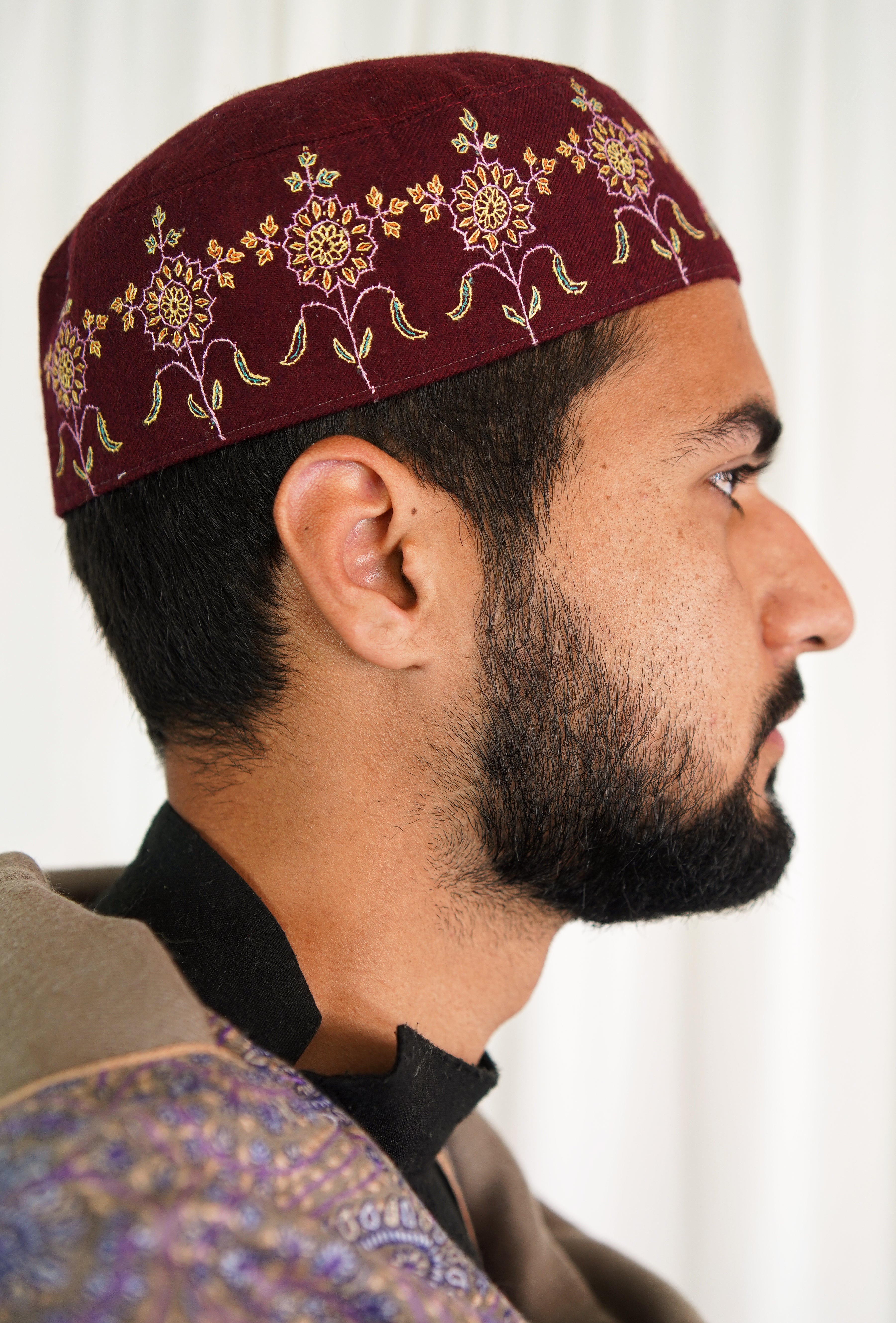 Sozni embroidery cap T046