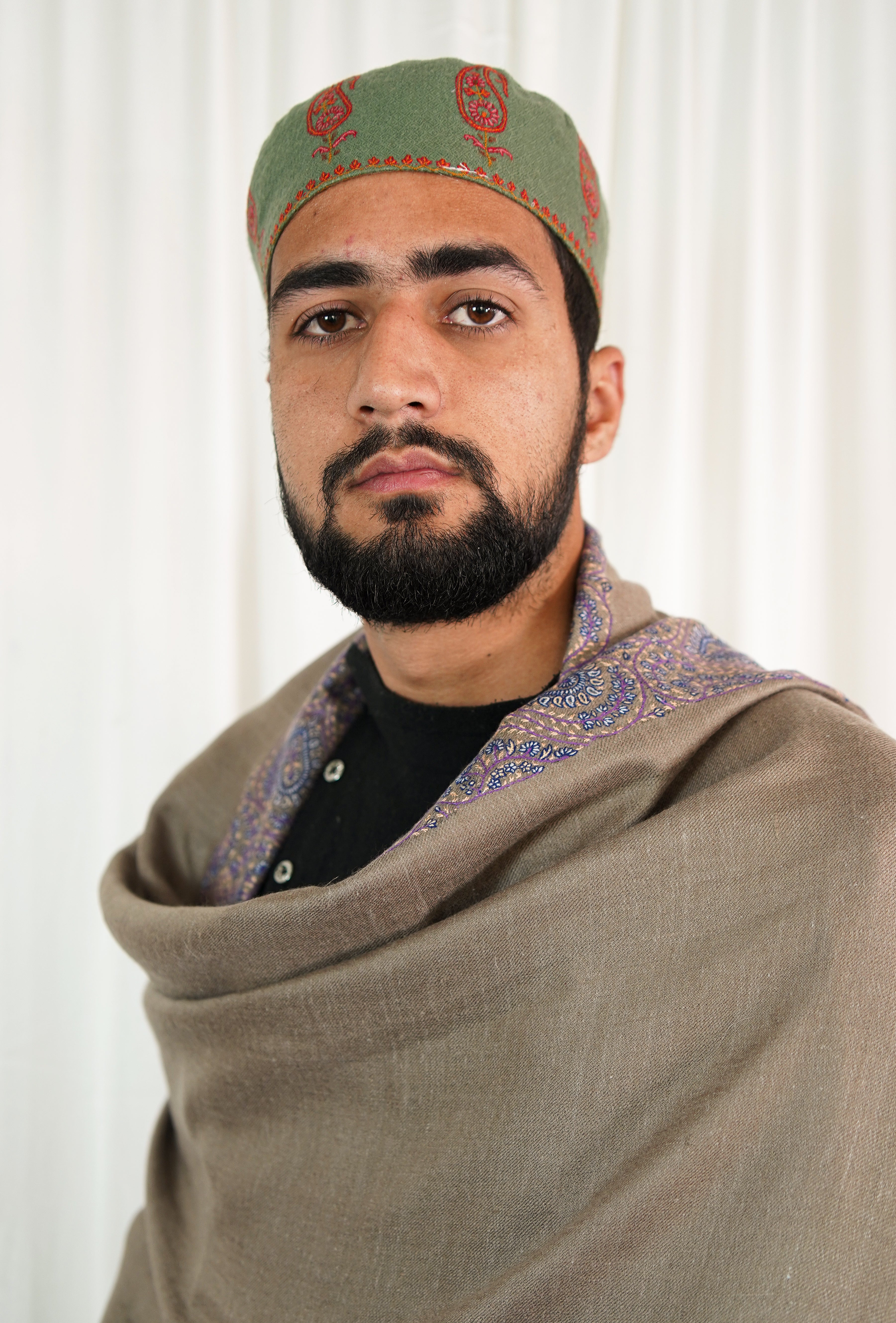 Sozni embroidery cap T047