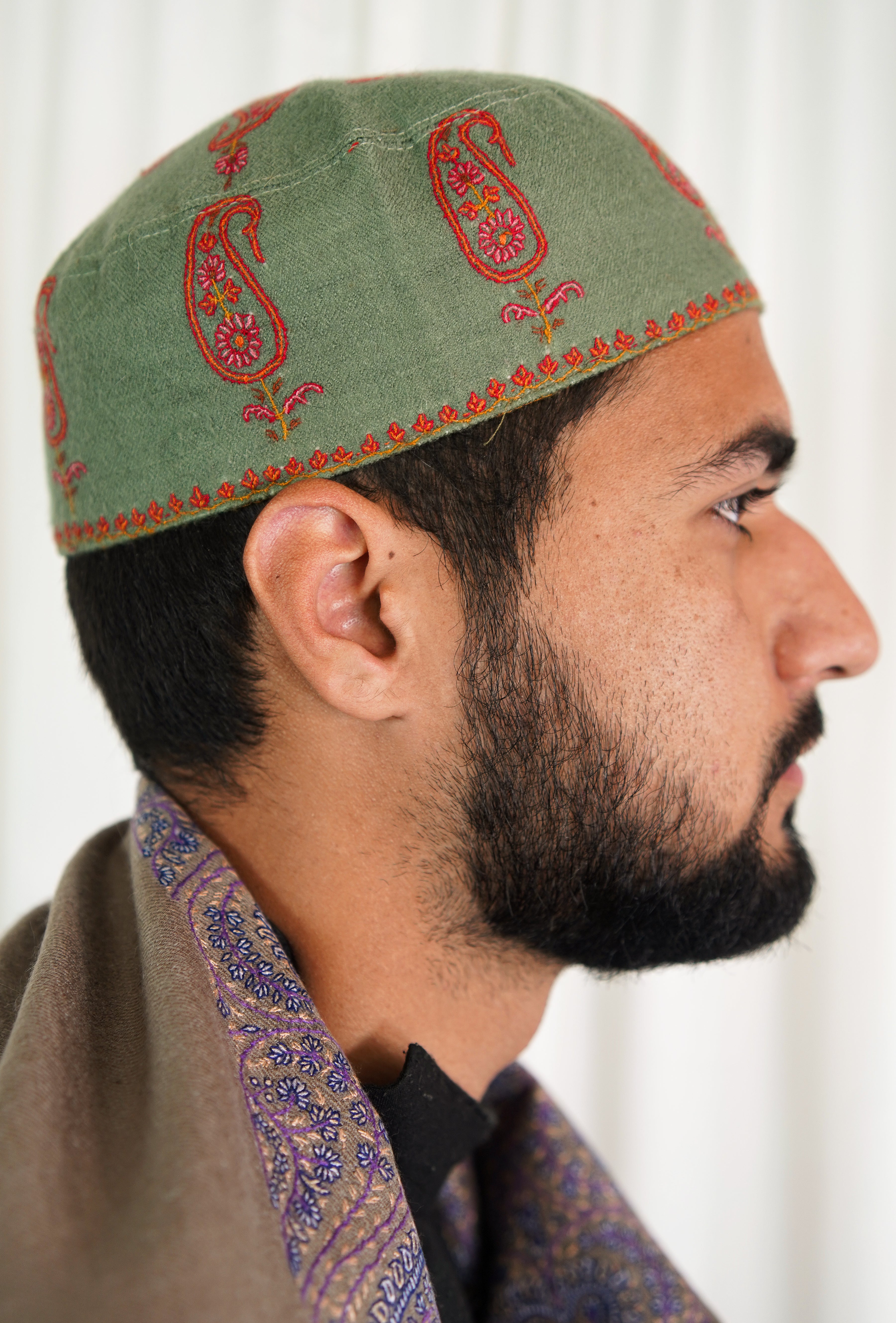 Sozni embroidery cap T047