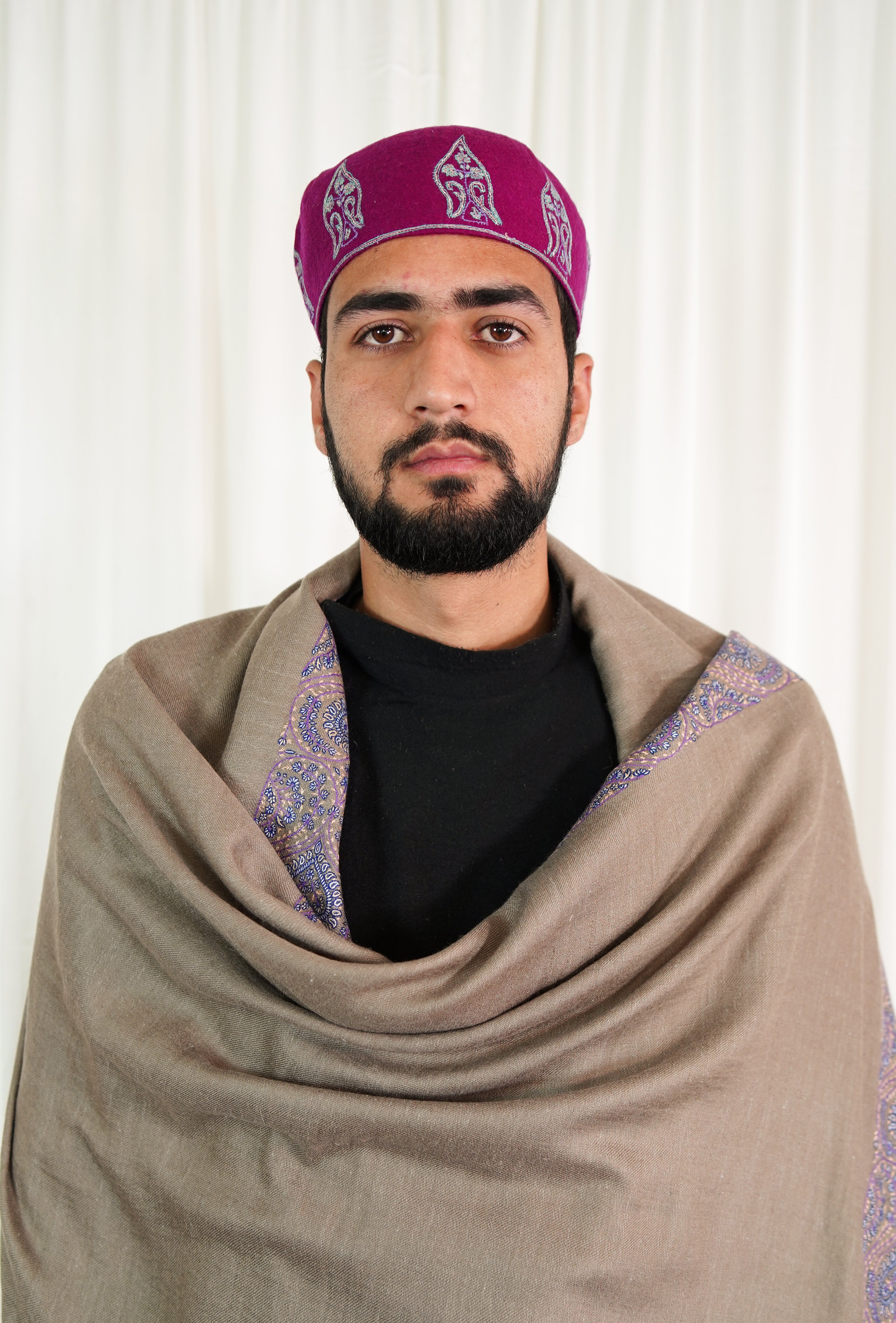 Sozni embroidery cap T049