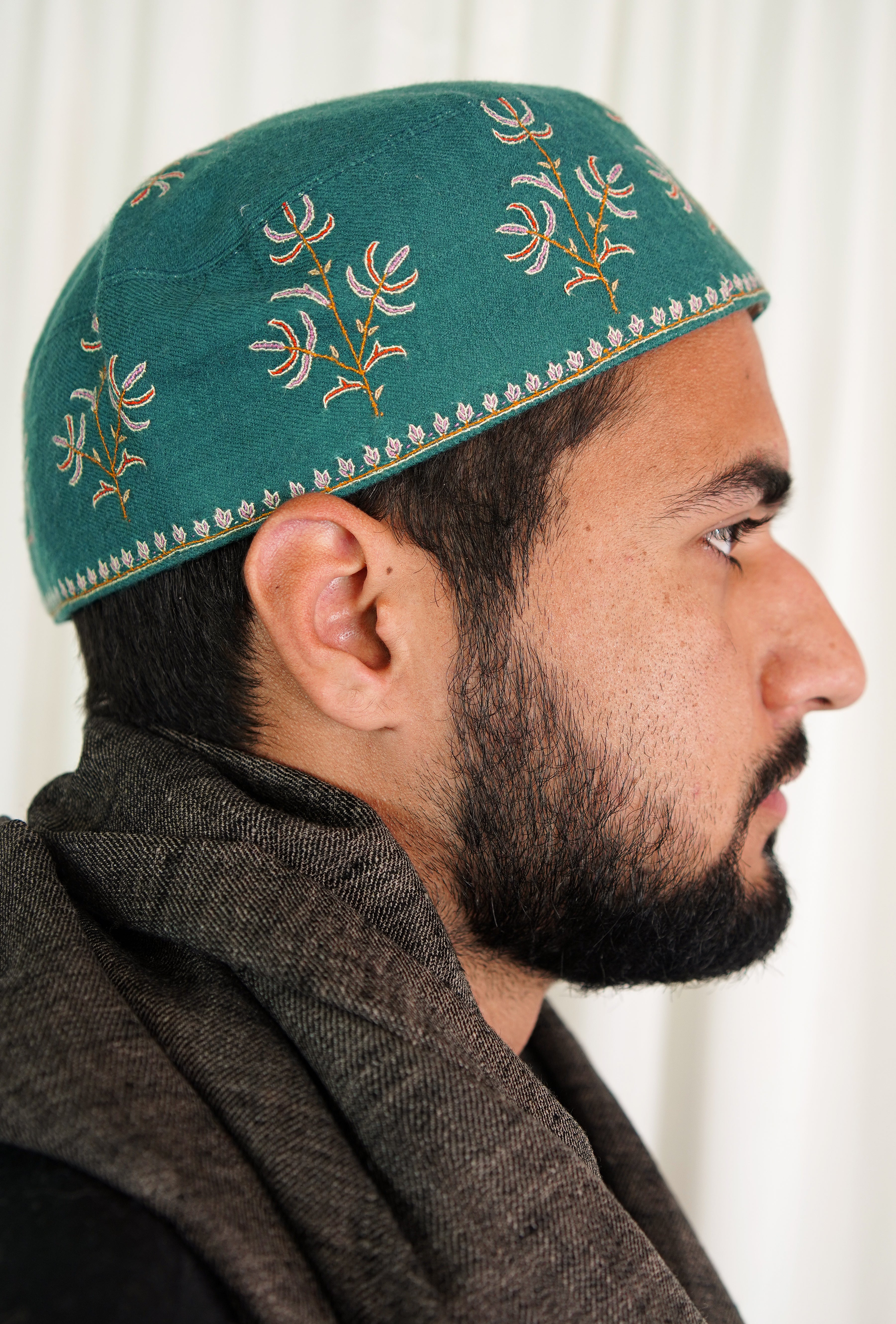 Sozni embroidery cap T051