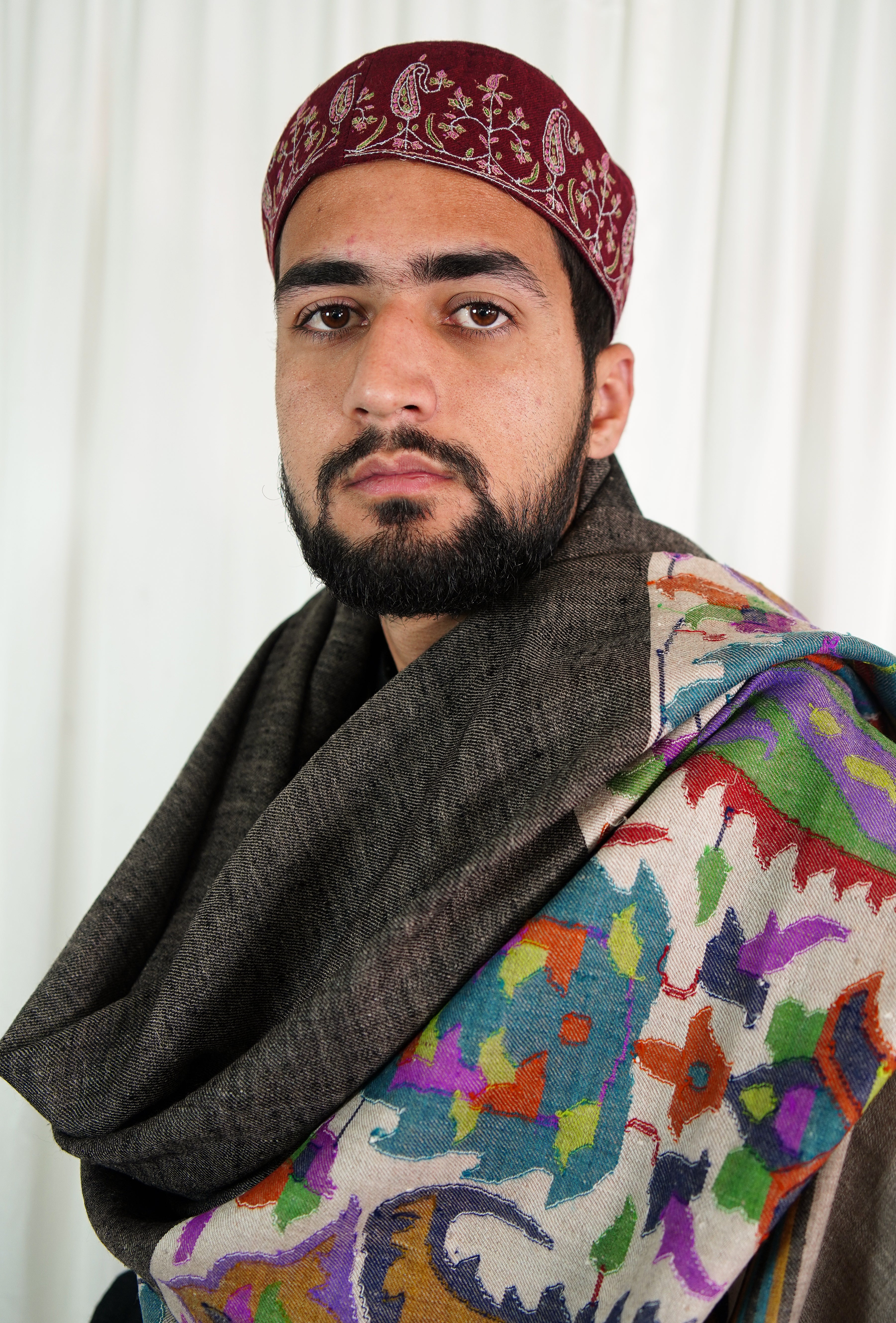 Sozni embroidery cap T052