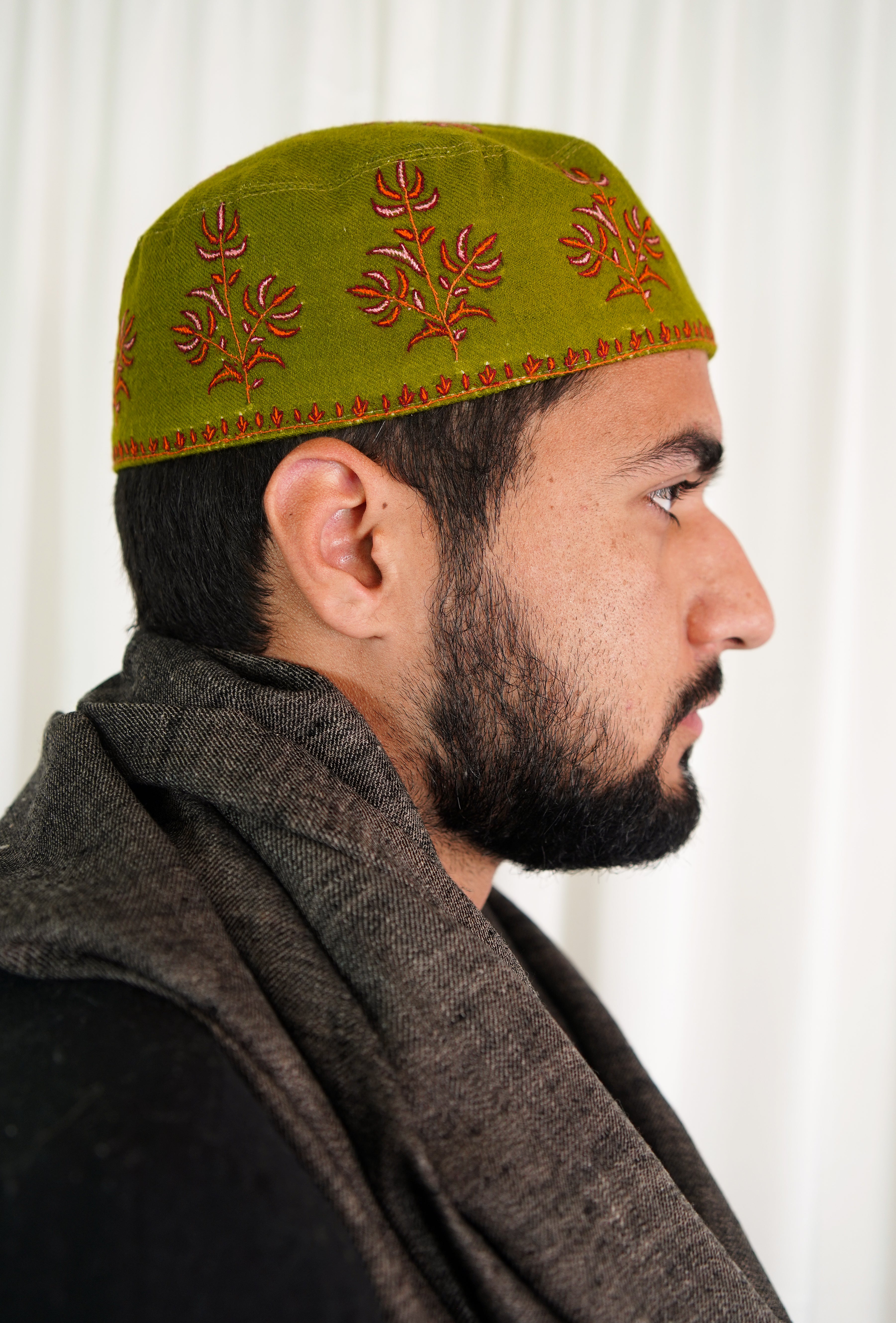 Sozni embroidery cap T053