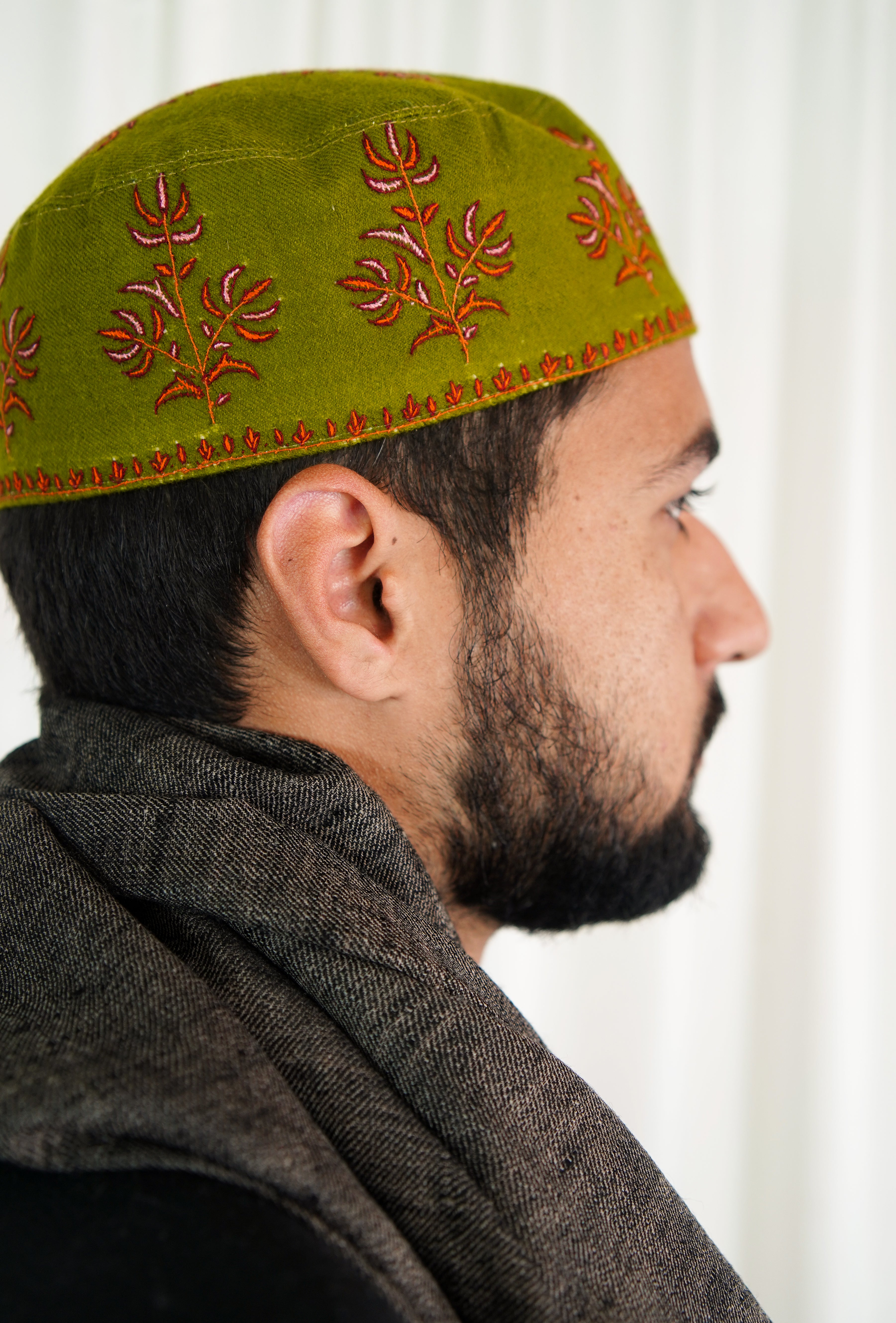 Sozni embroidery cap T053