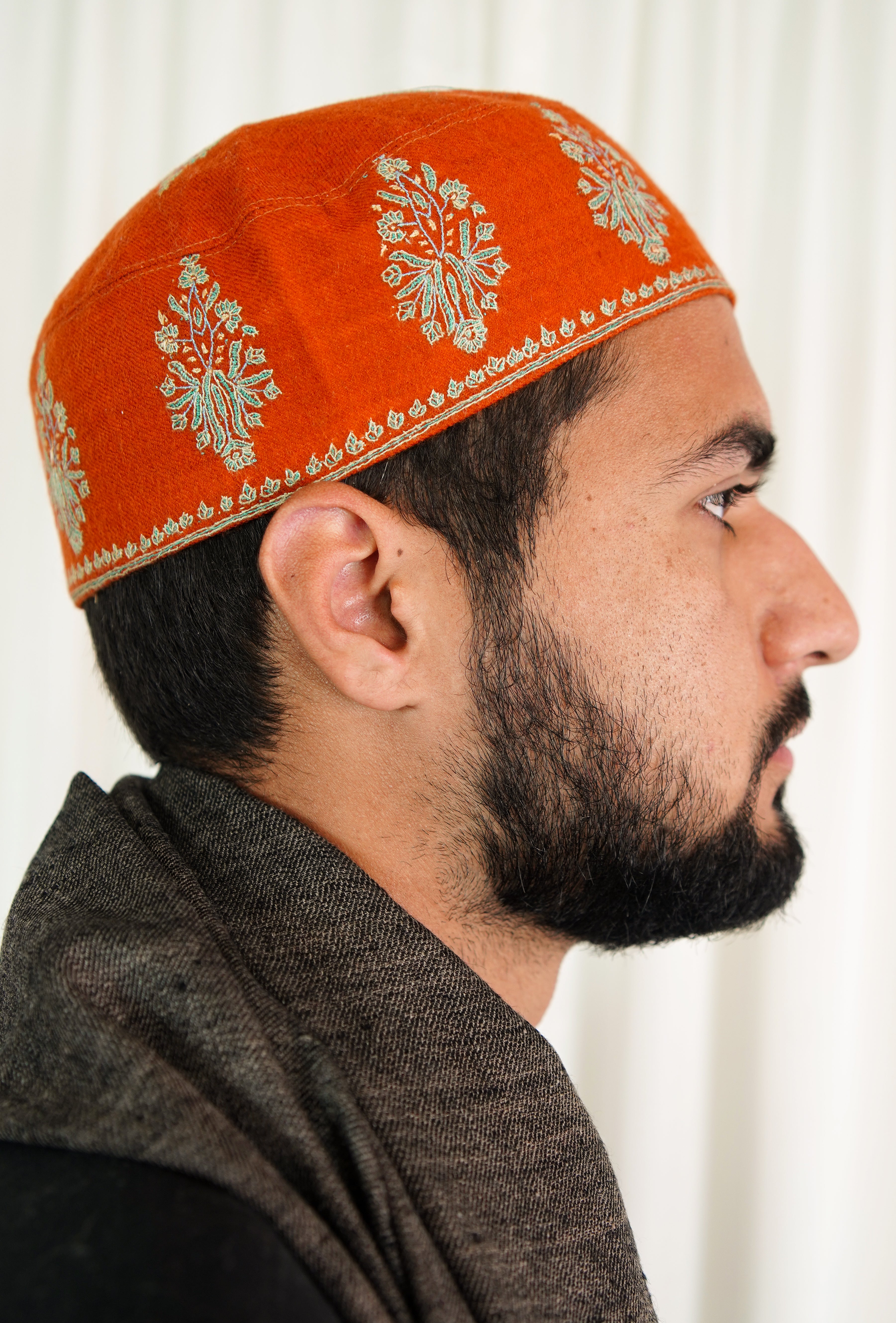 Sozni embroidery cap T054