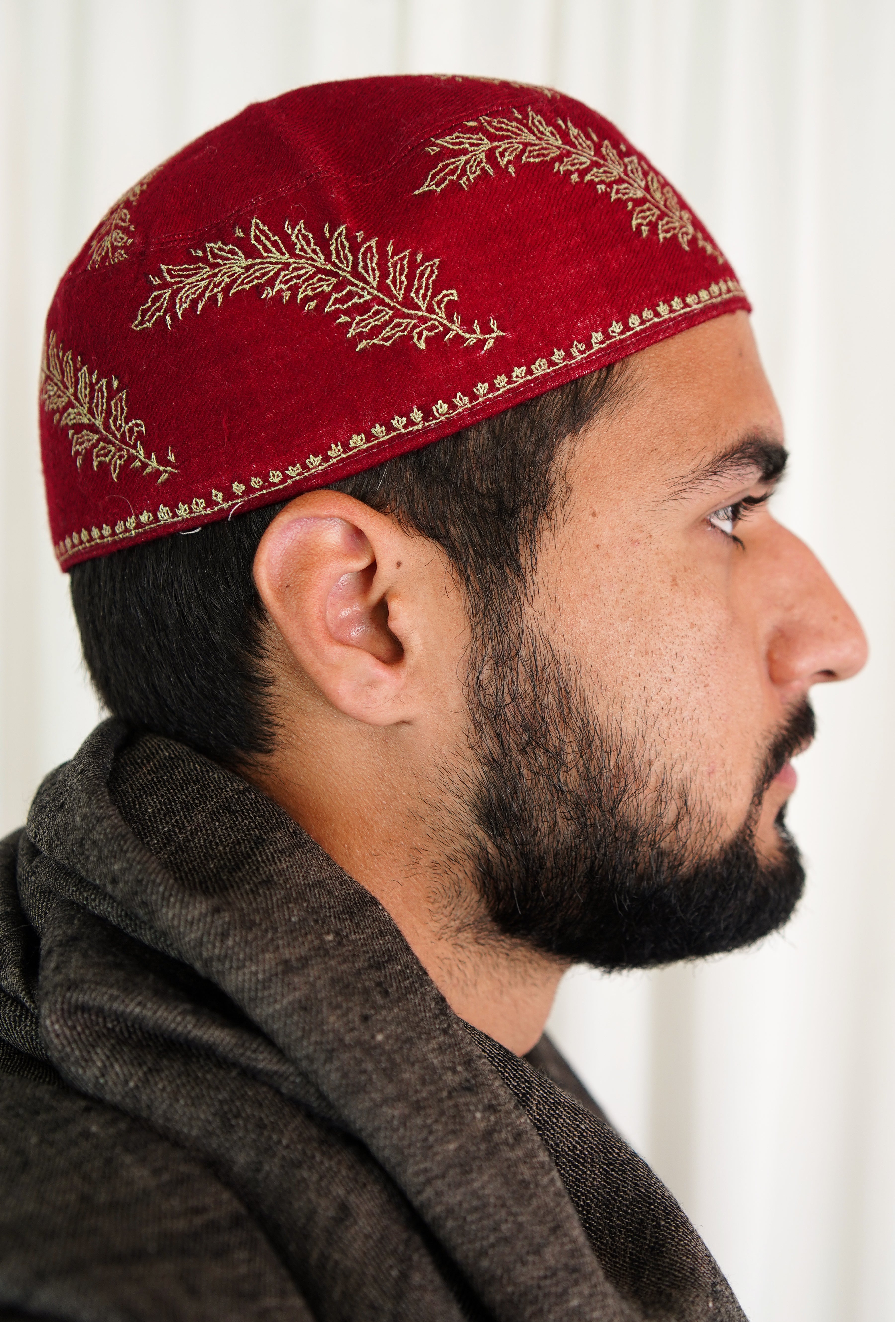 Sozni embroidery cap T056