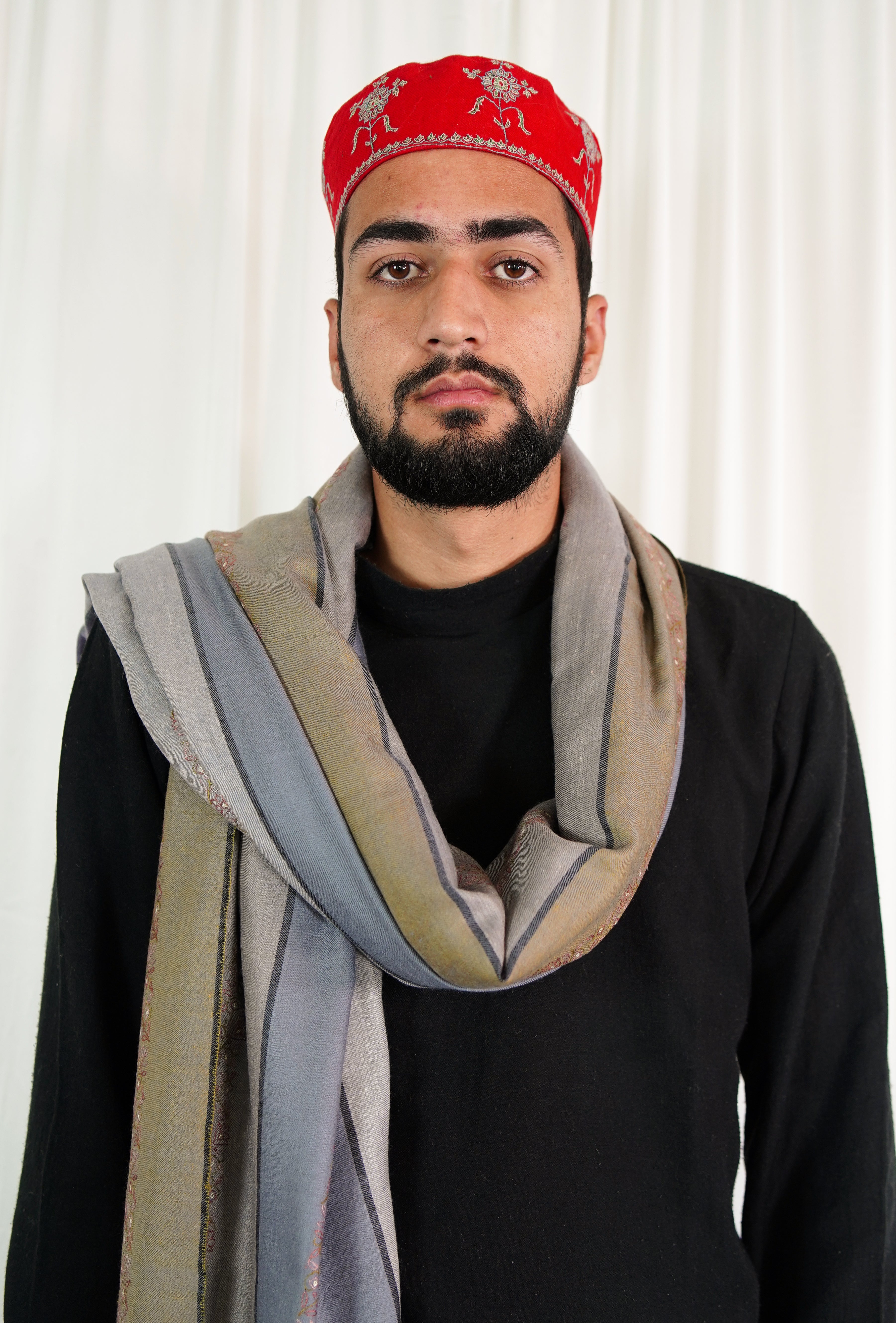 Sozni embroidery cap T058