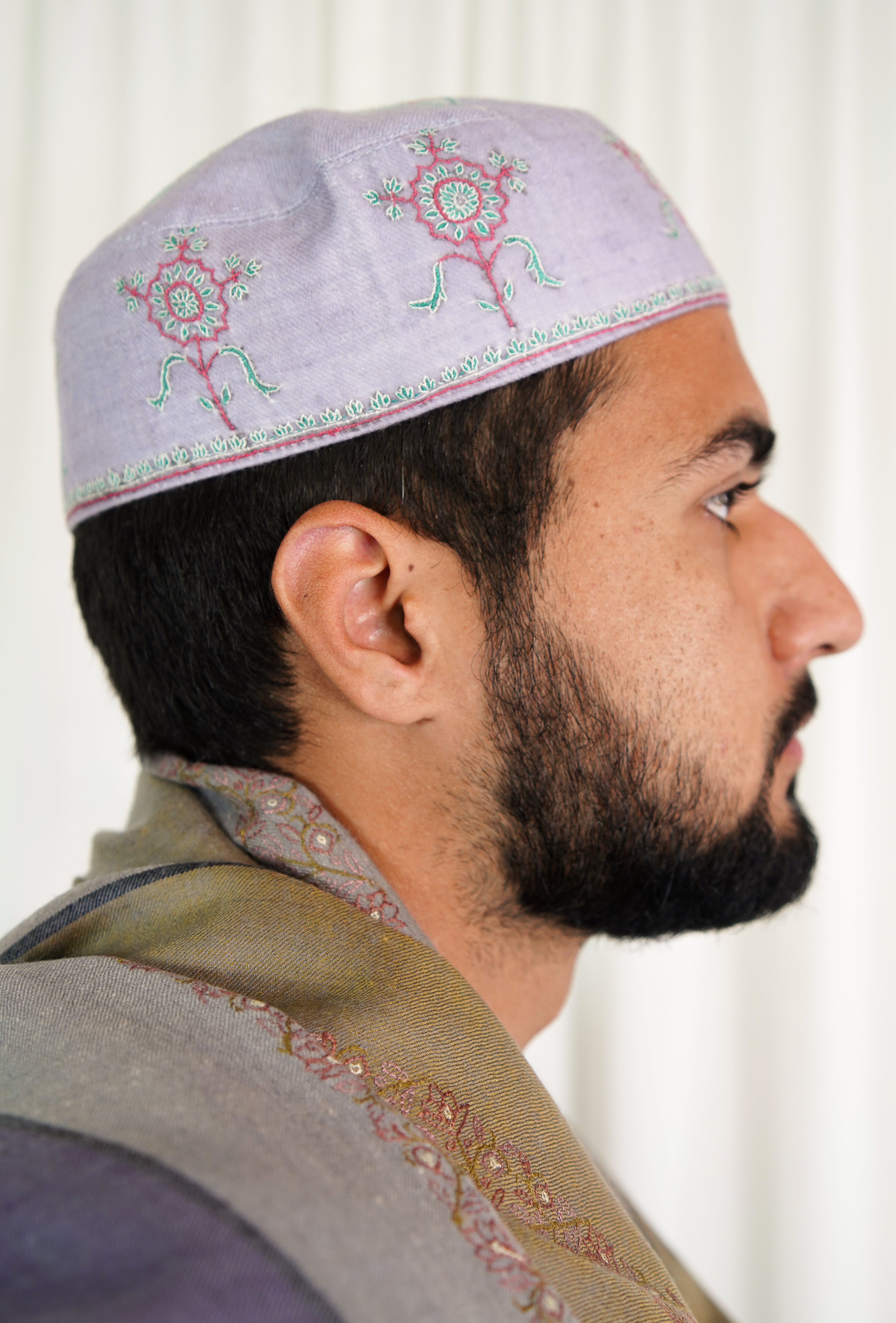 Sozni embroidery cap T059