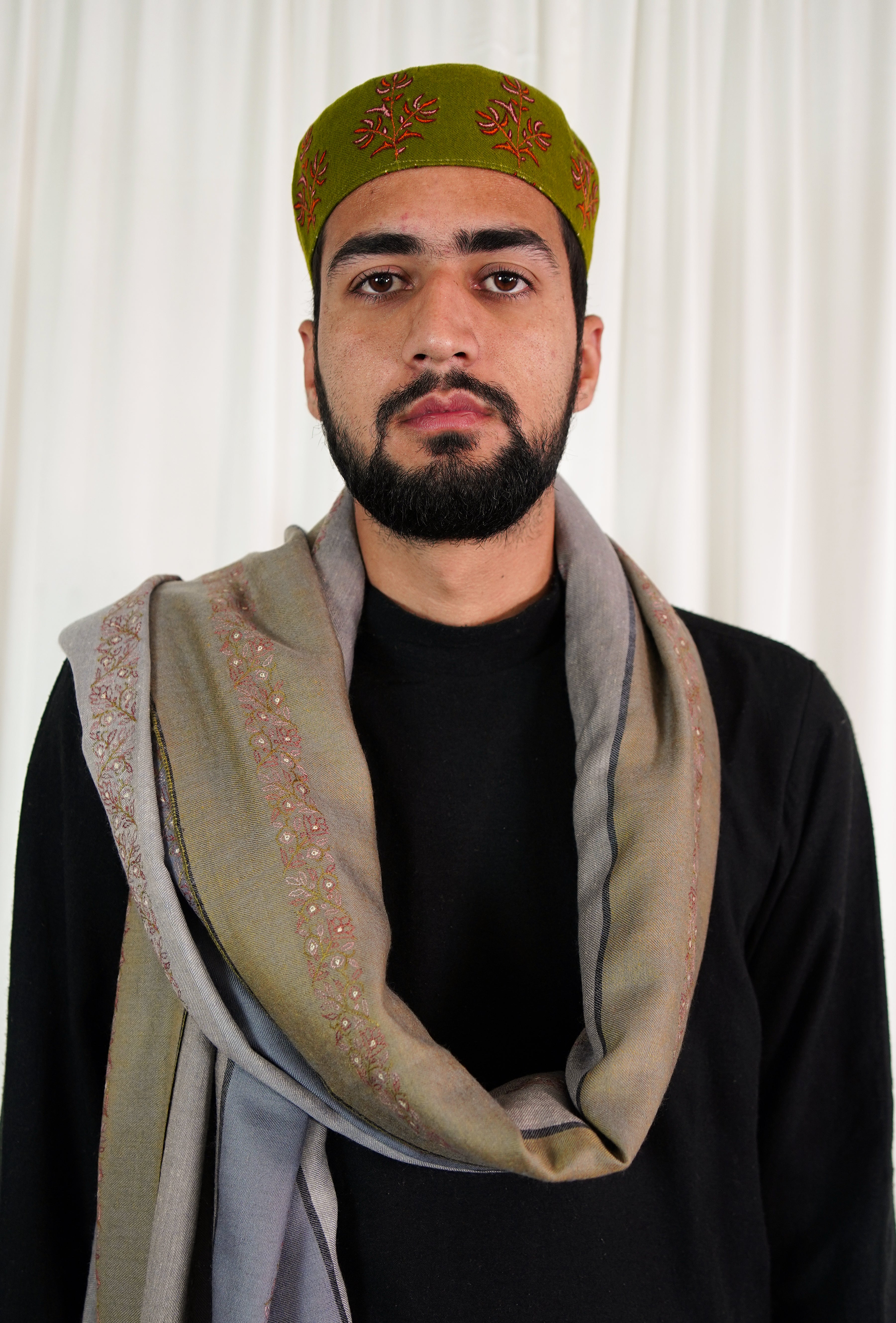 Sozni embroidery cap T060