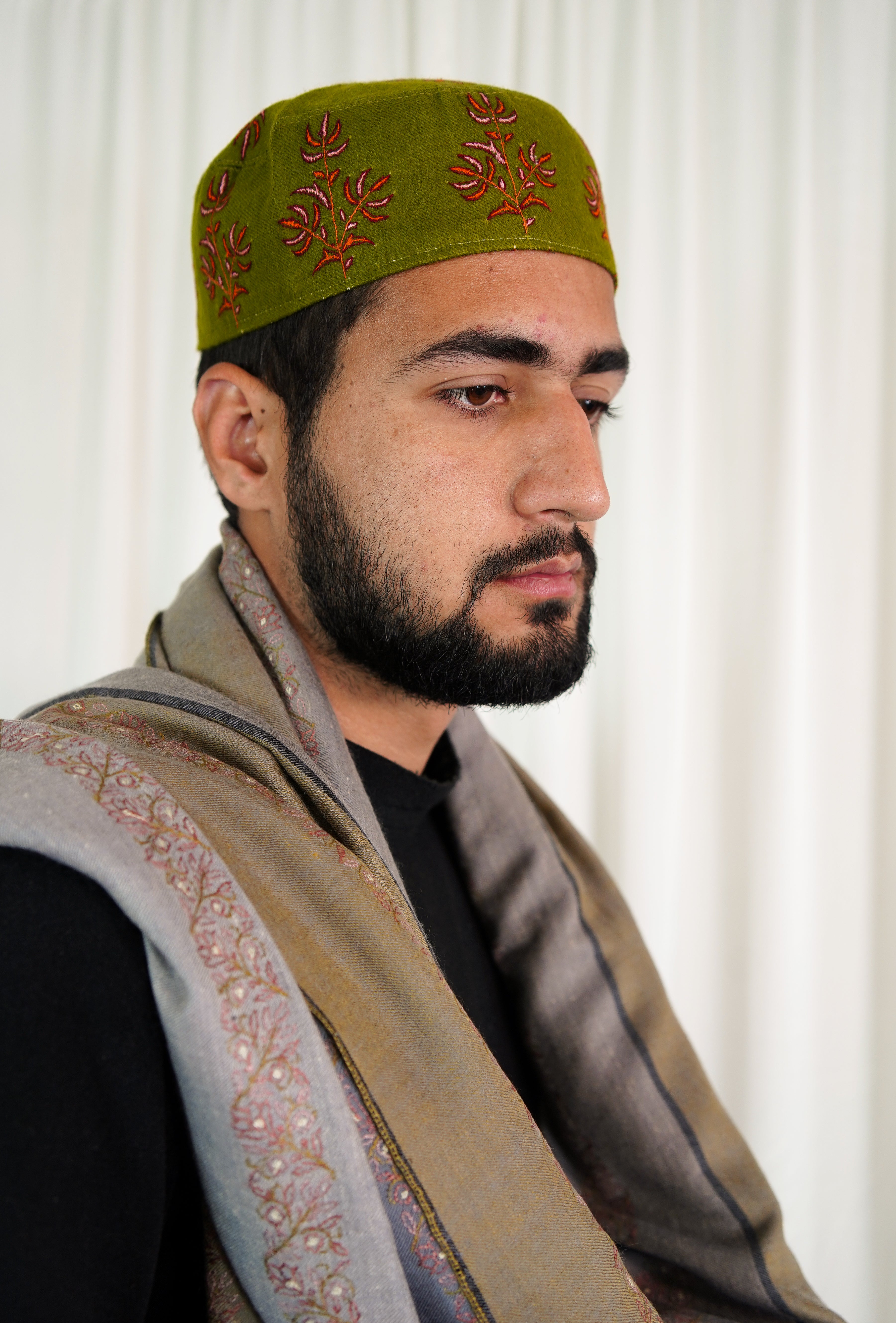 Sozni embroidery cap T060