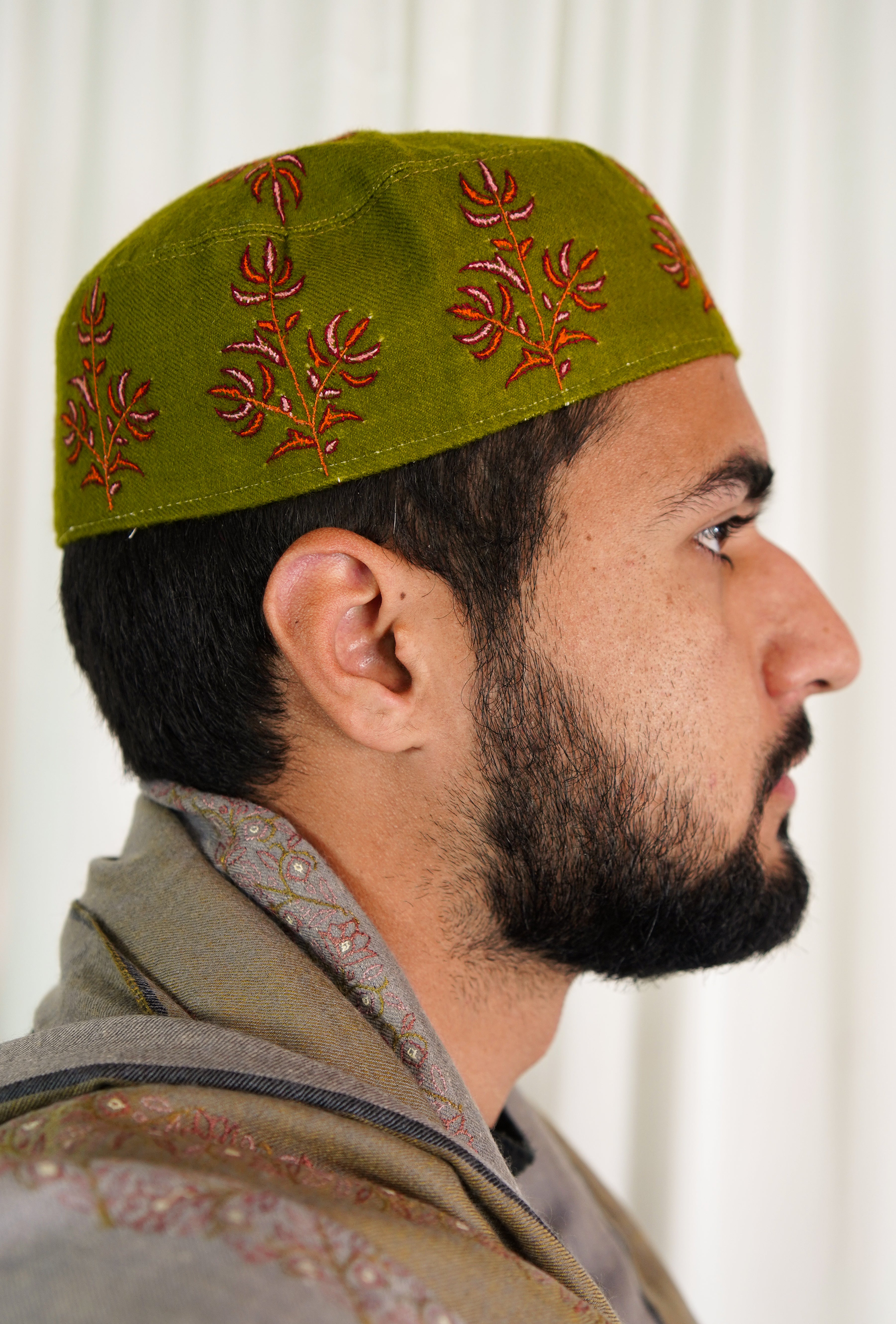 Sozni embroidery cap T060