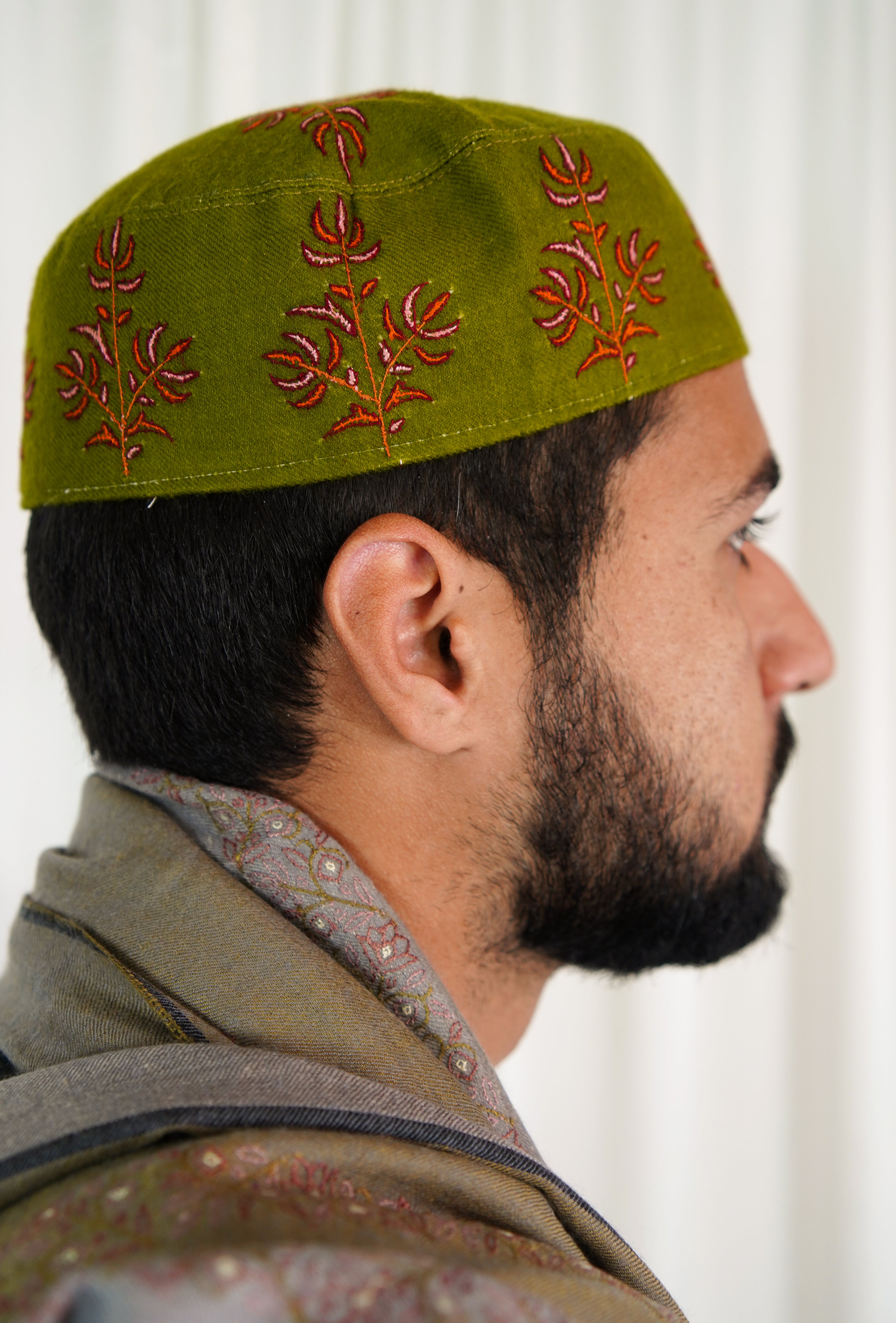 Sozni embroidery cap T060