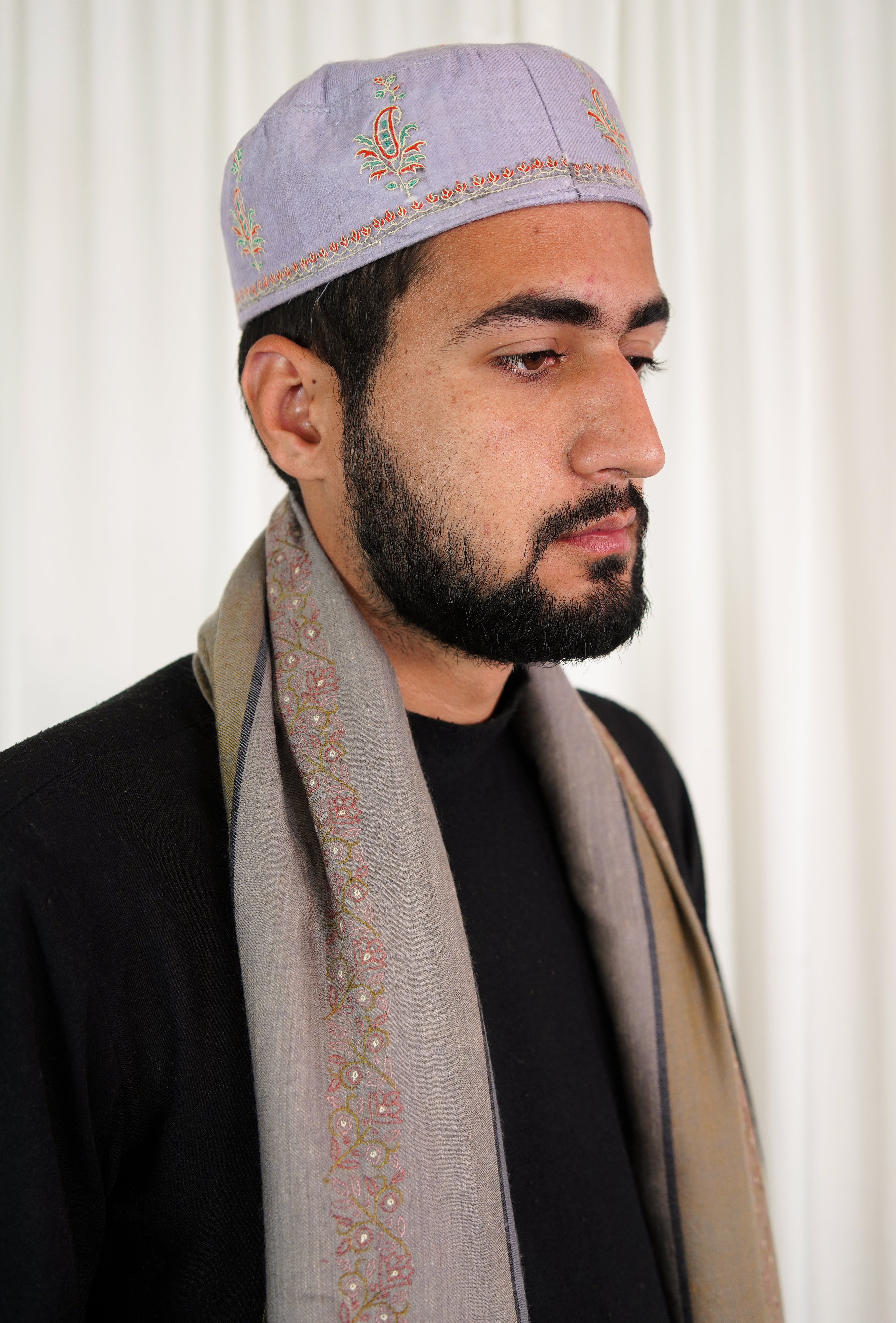 Sozni embroidery cap T061