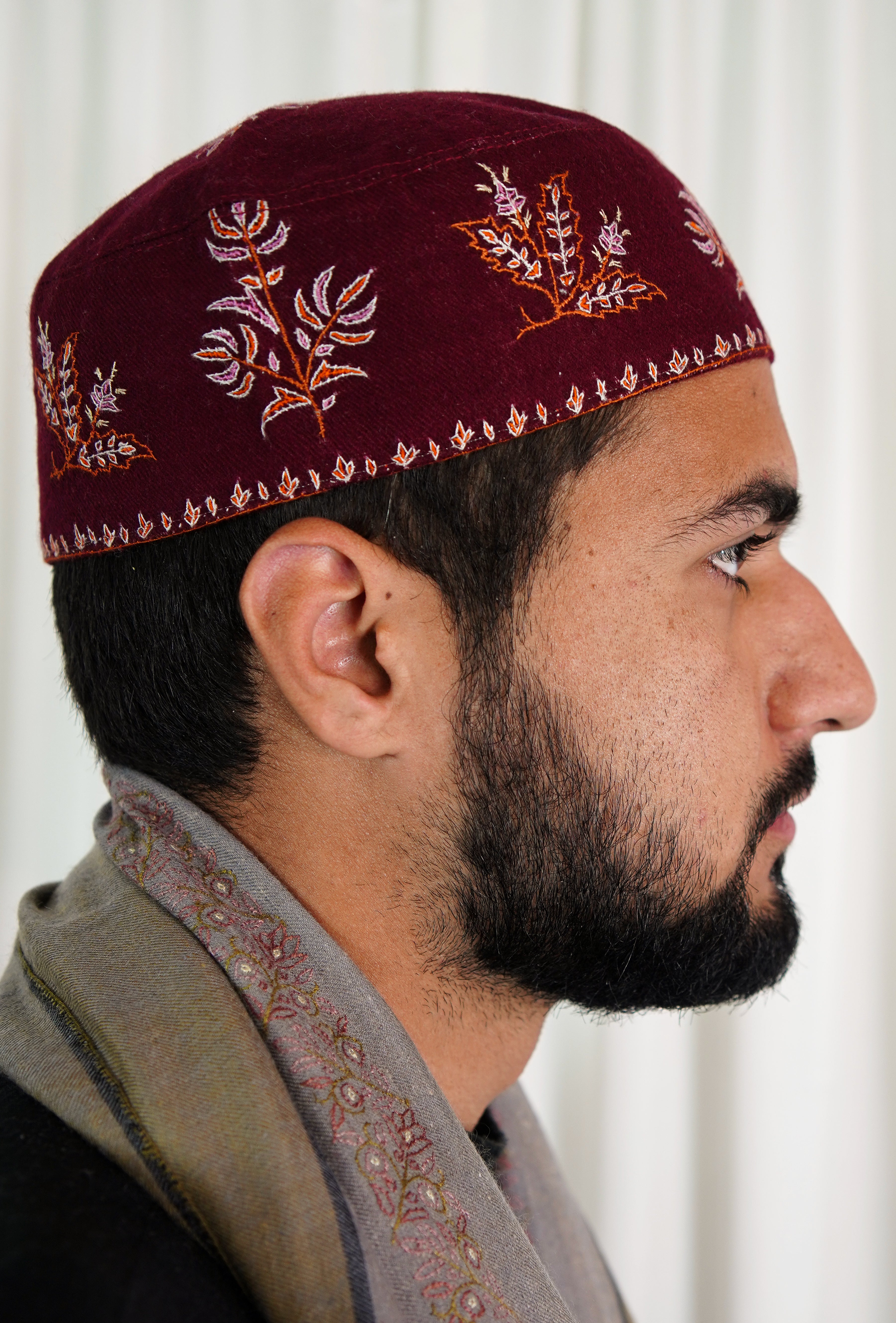 Sozni embroidery cap T062