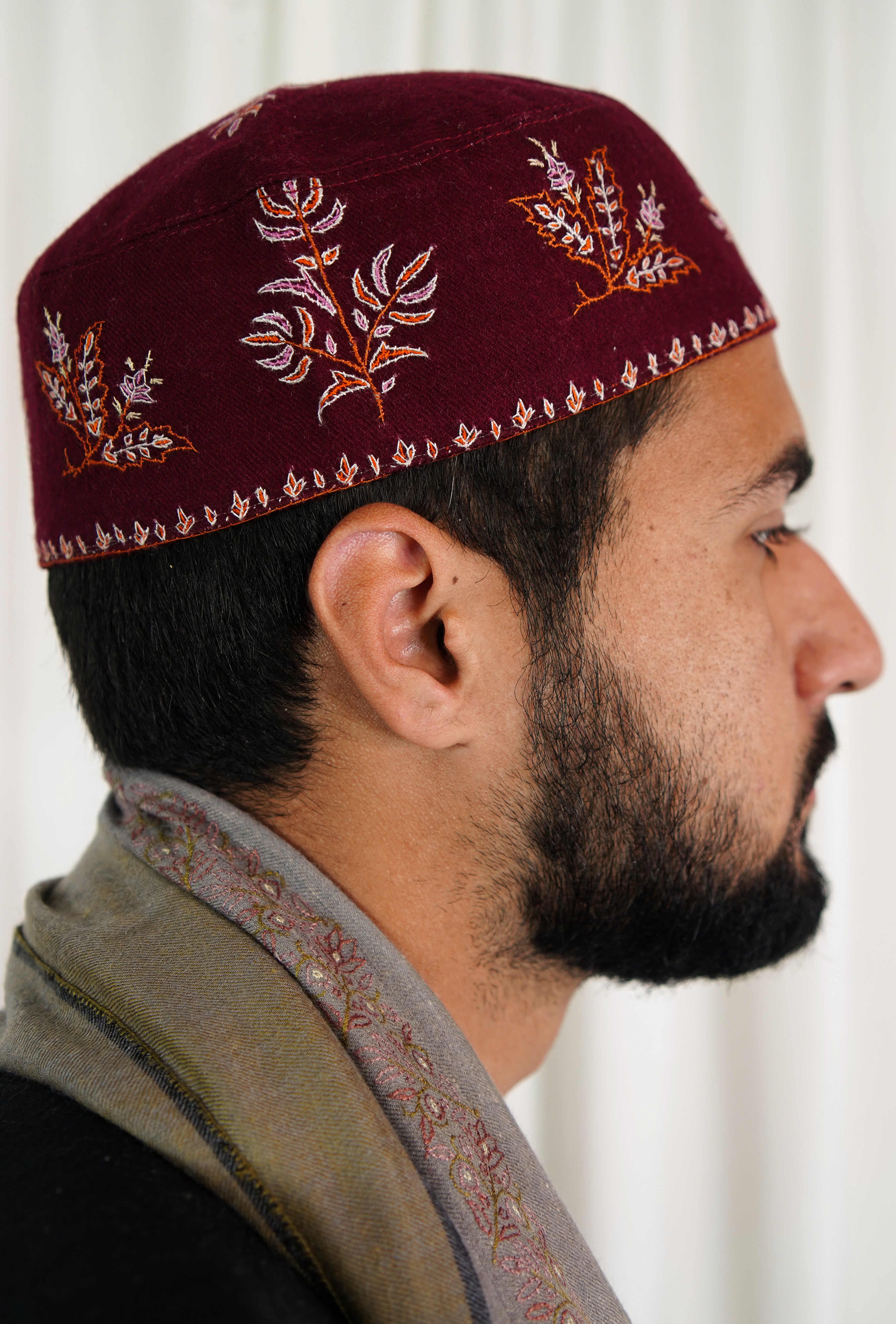 Sozni embroidery cap T062