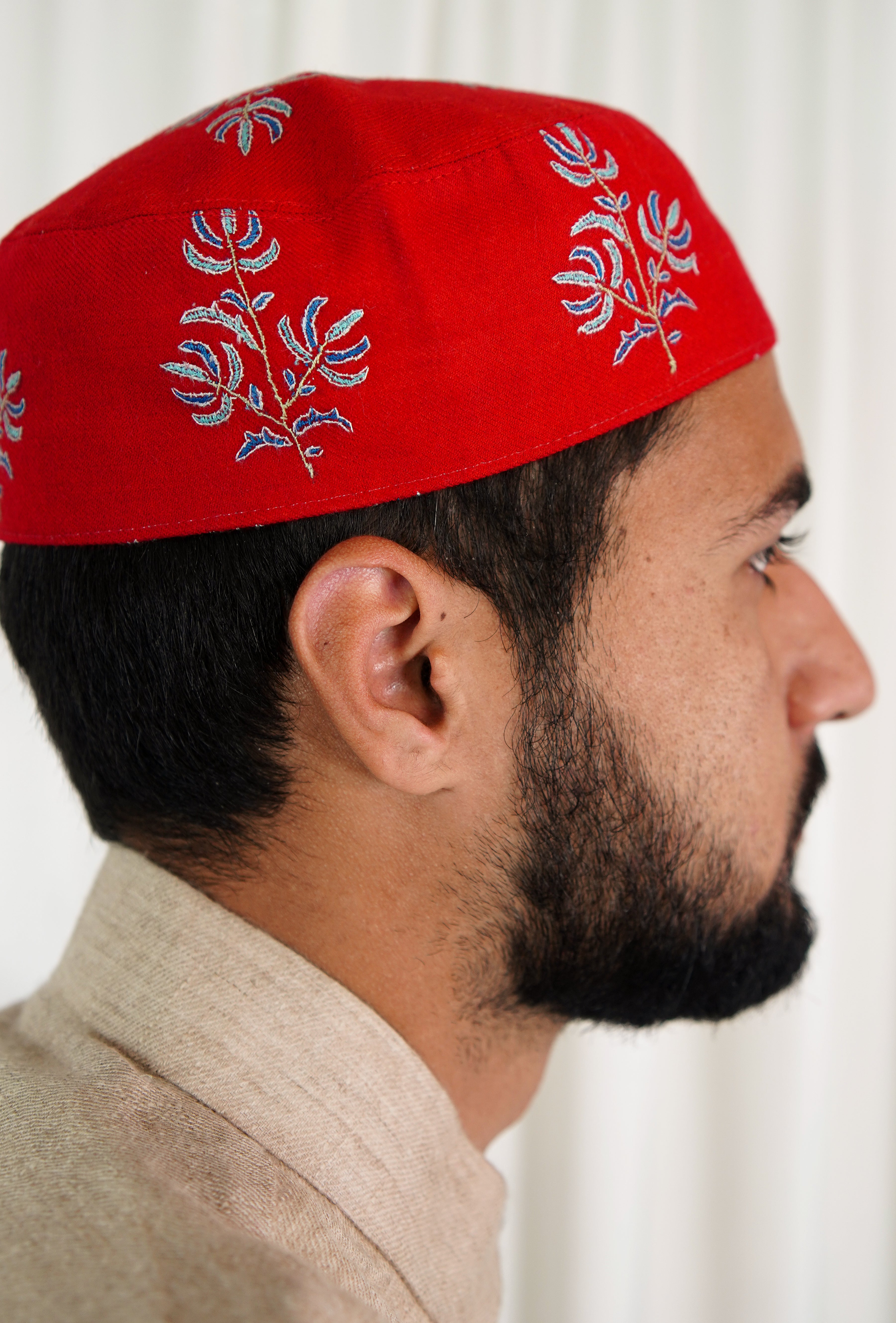 Sozni embroidery cap T063