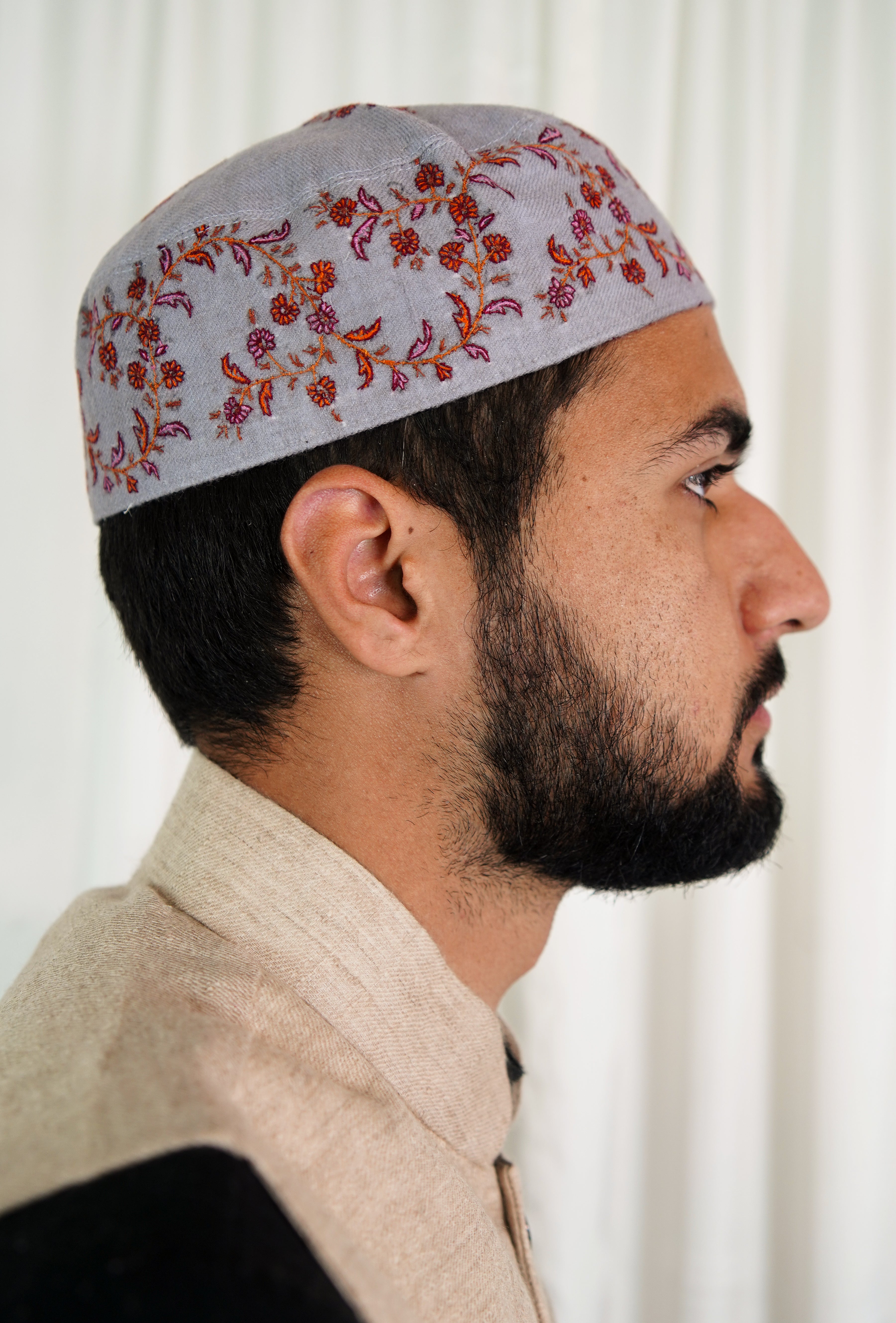 Sozni embroidery cap T064