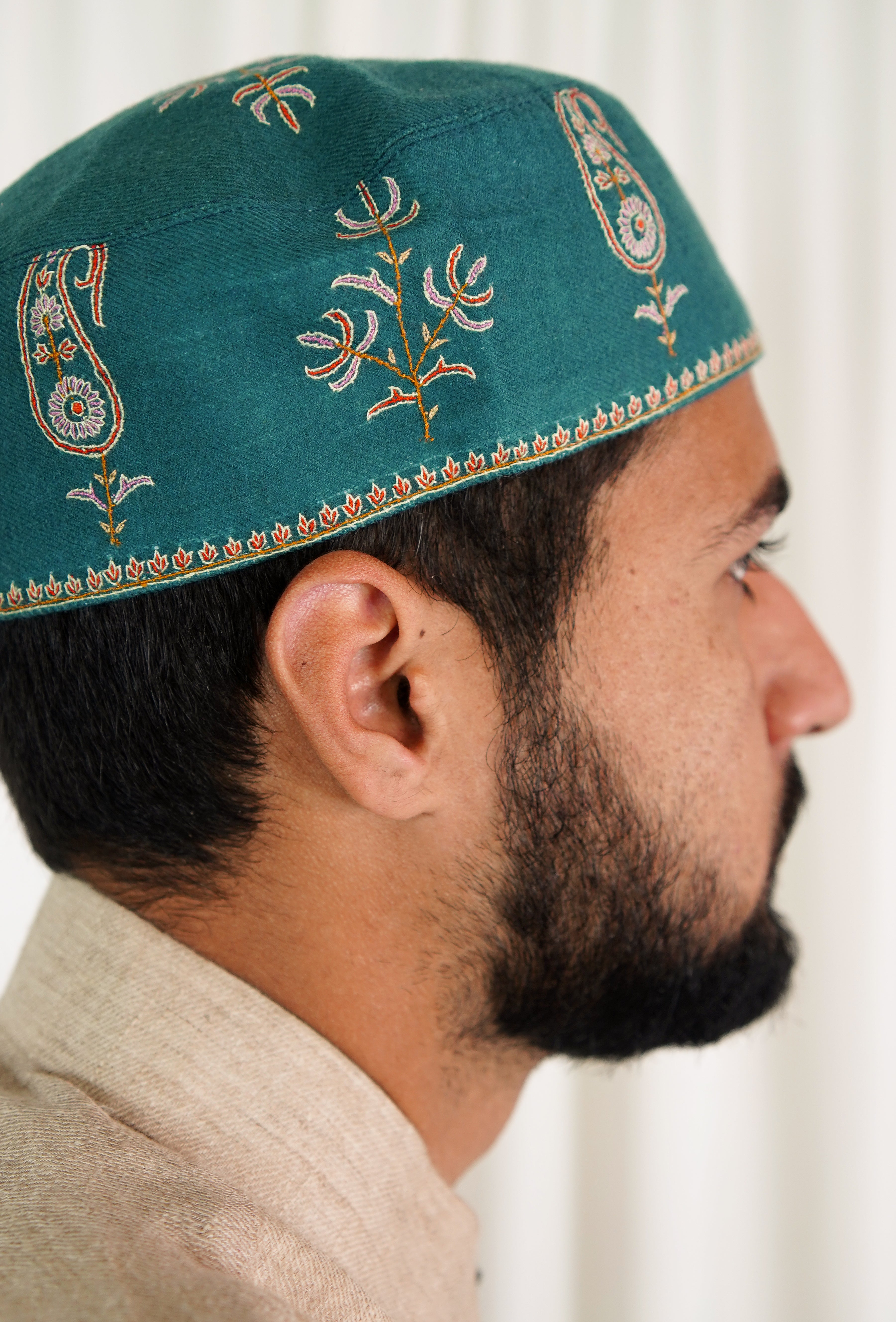 Sozni embroidery cap T065