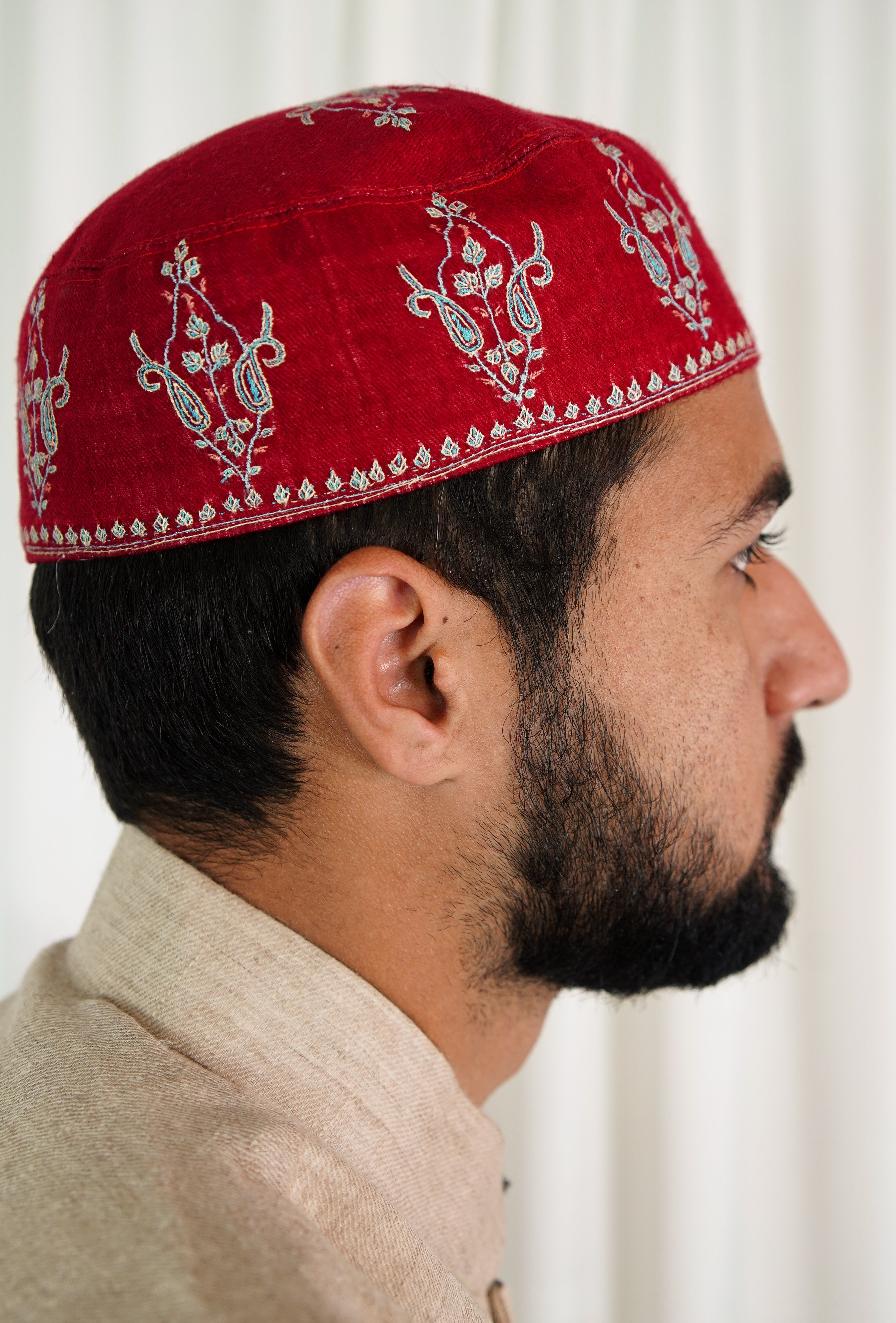 Sozni embroidery cap T066