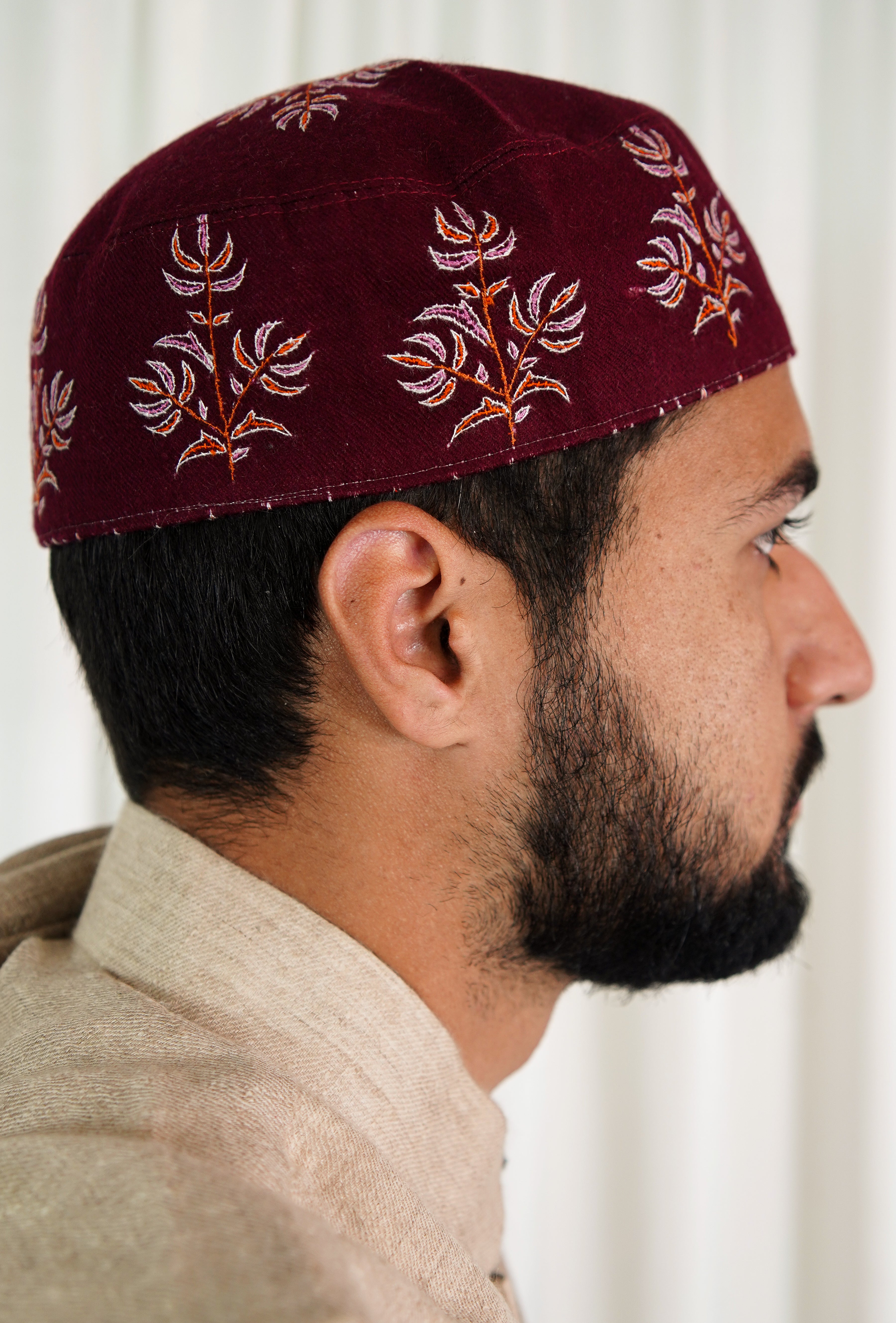 Sozni embroidery cap T067