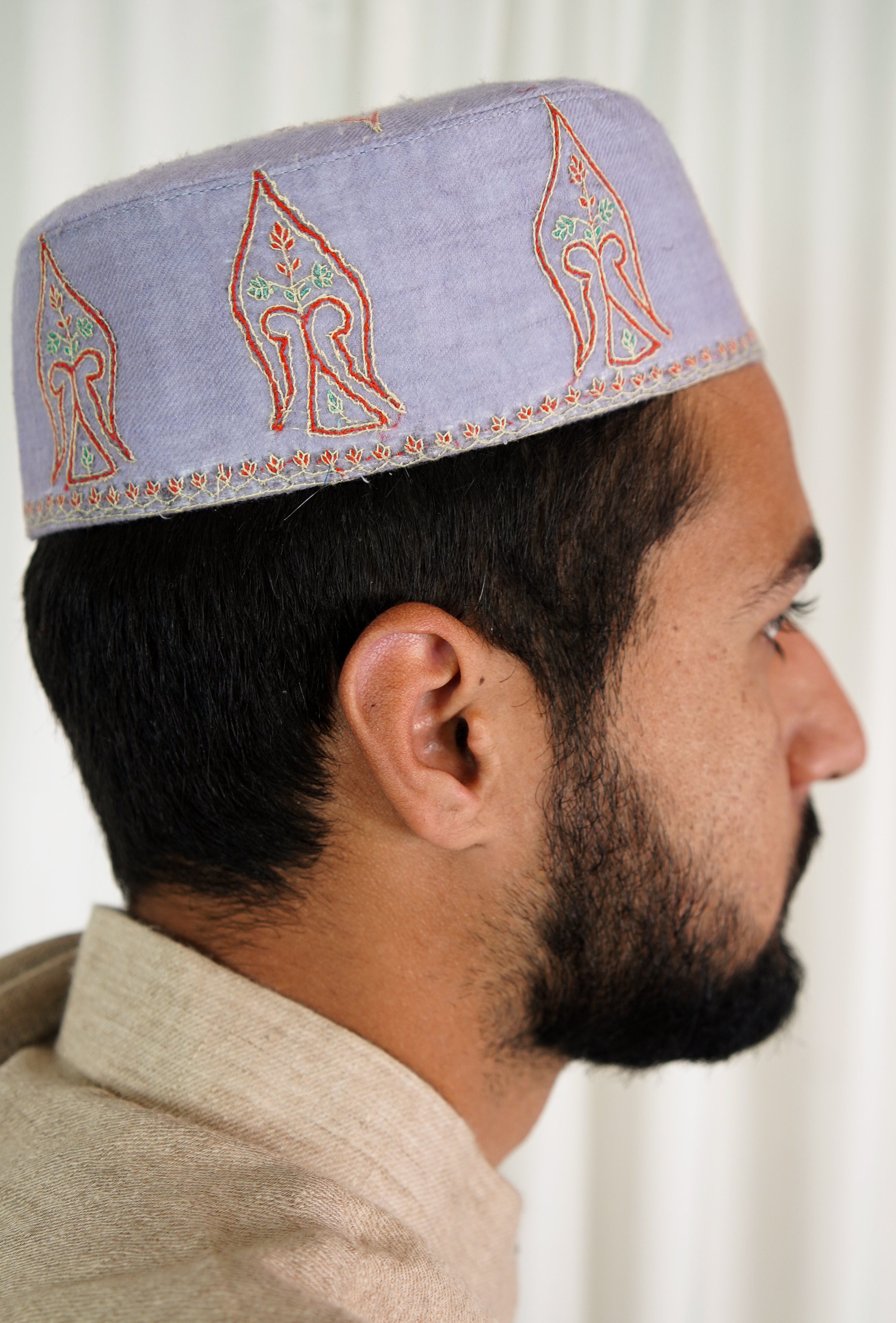 Sozni embroidery cap T068