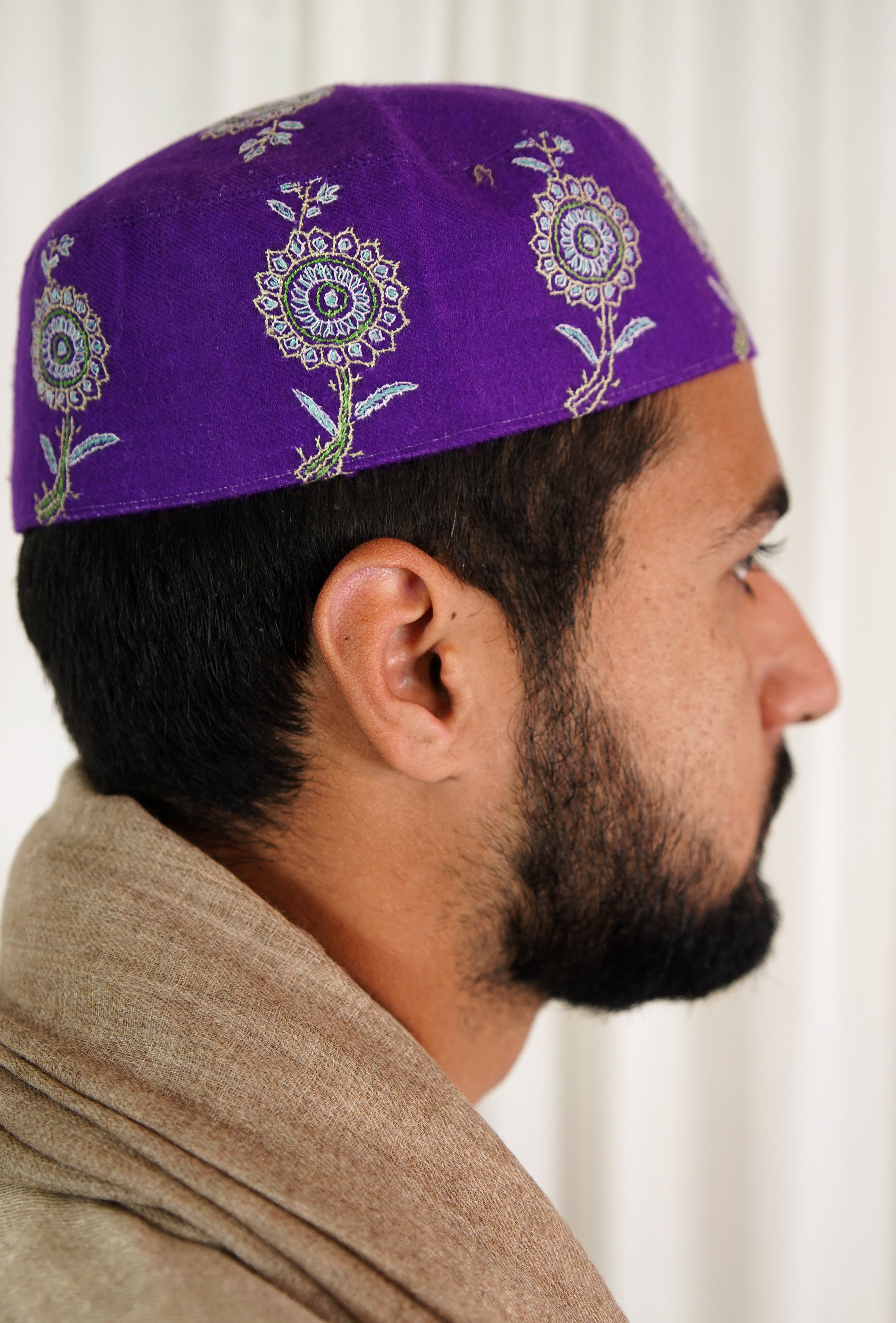 Sozni embroidery cap T069