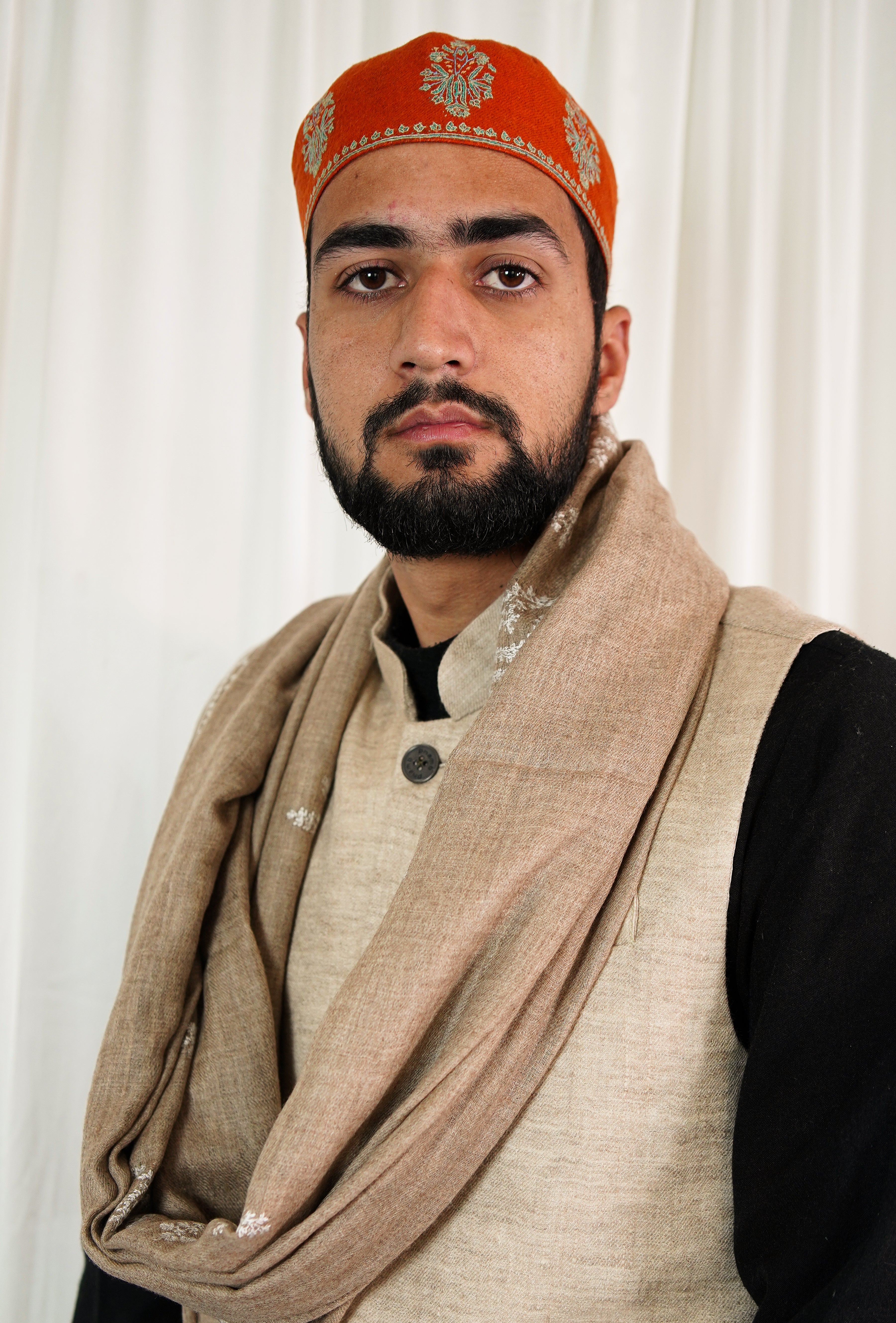 Sozni embroidery cap T070