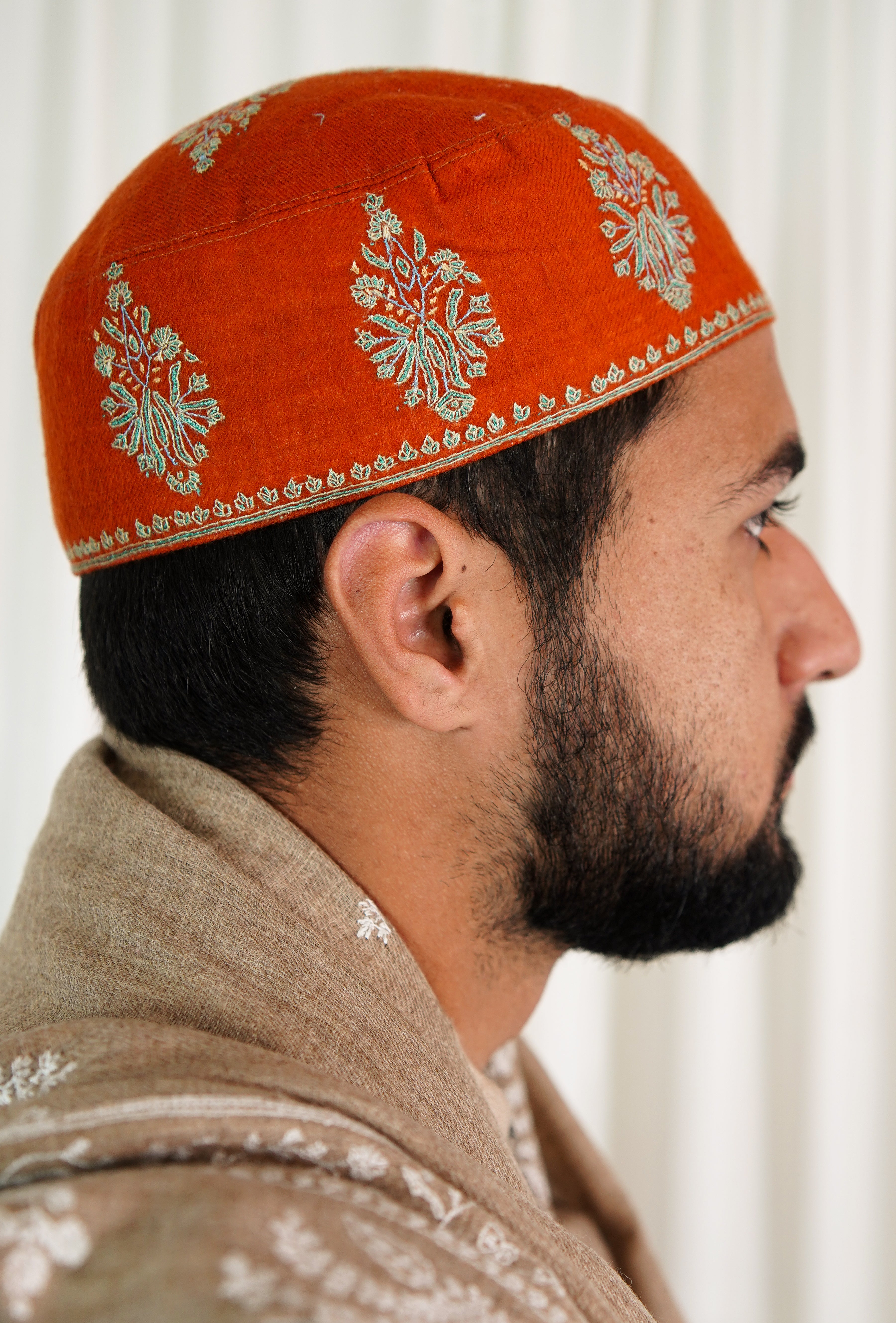 Sozni embroidery cap T070