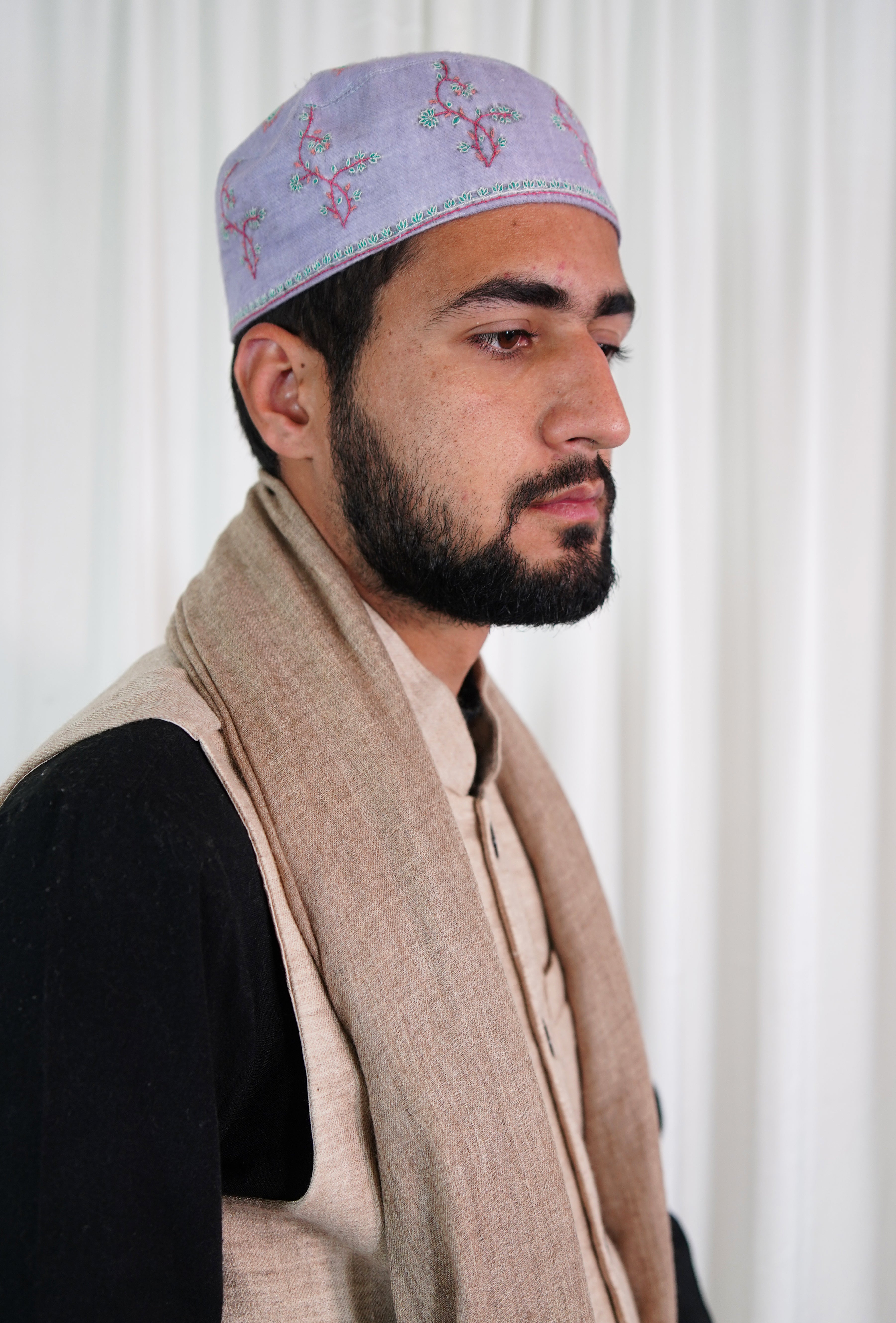 Sozni embroidery cap T071