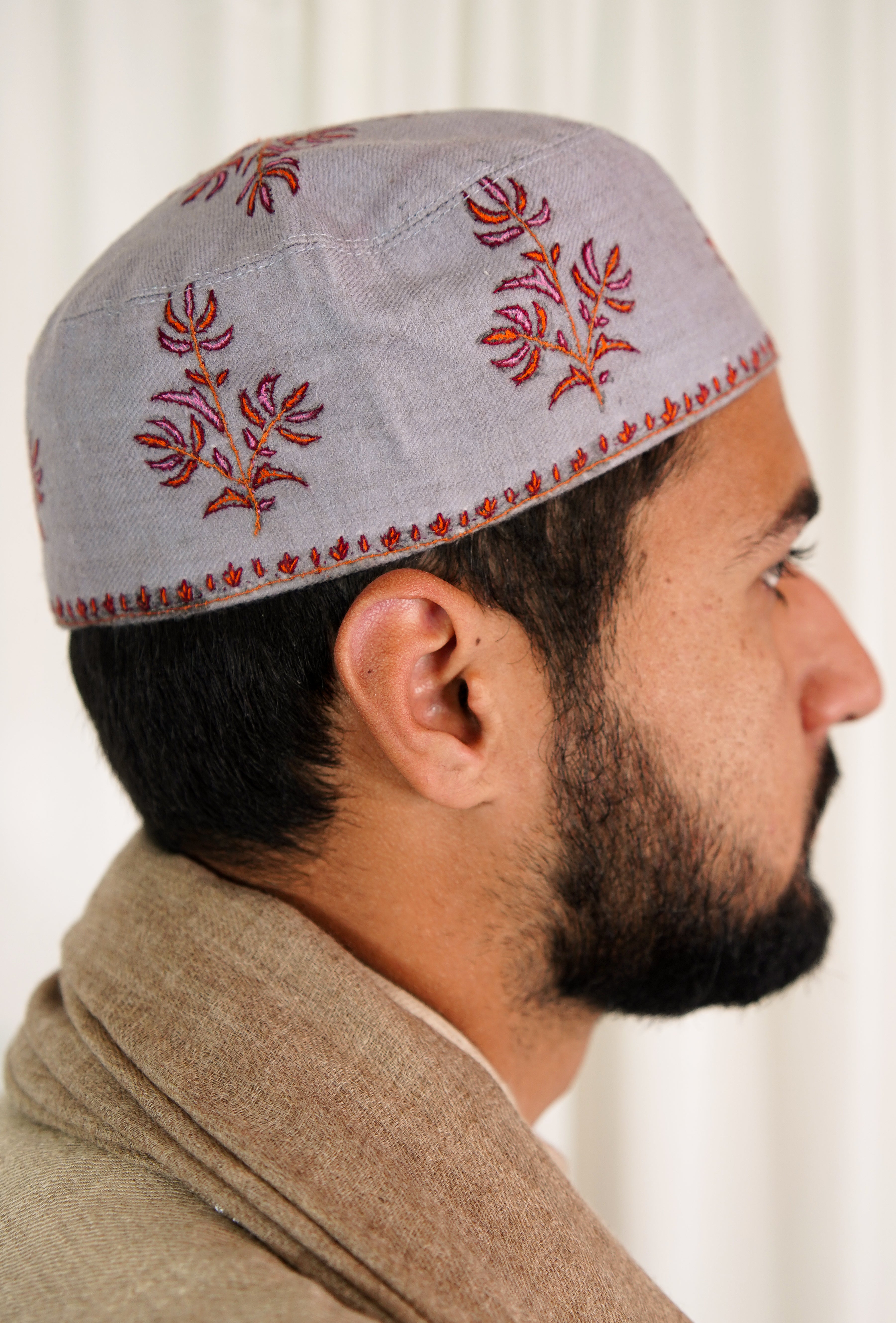 Sozni embroidery cap T072