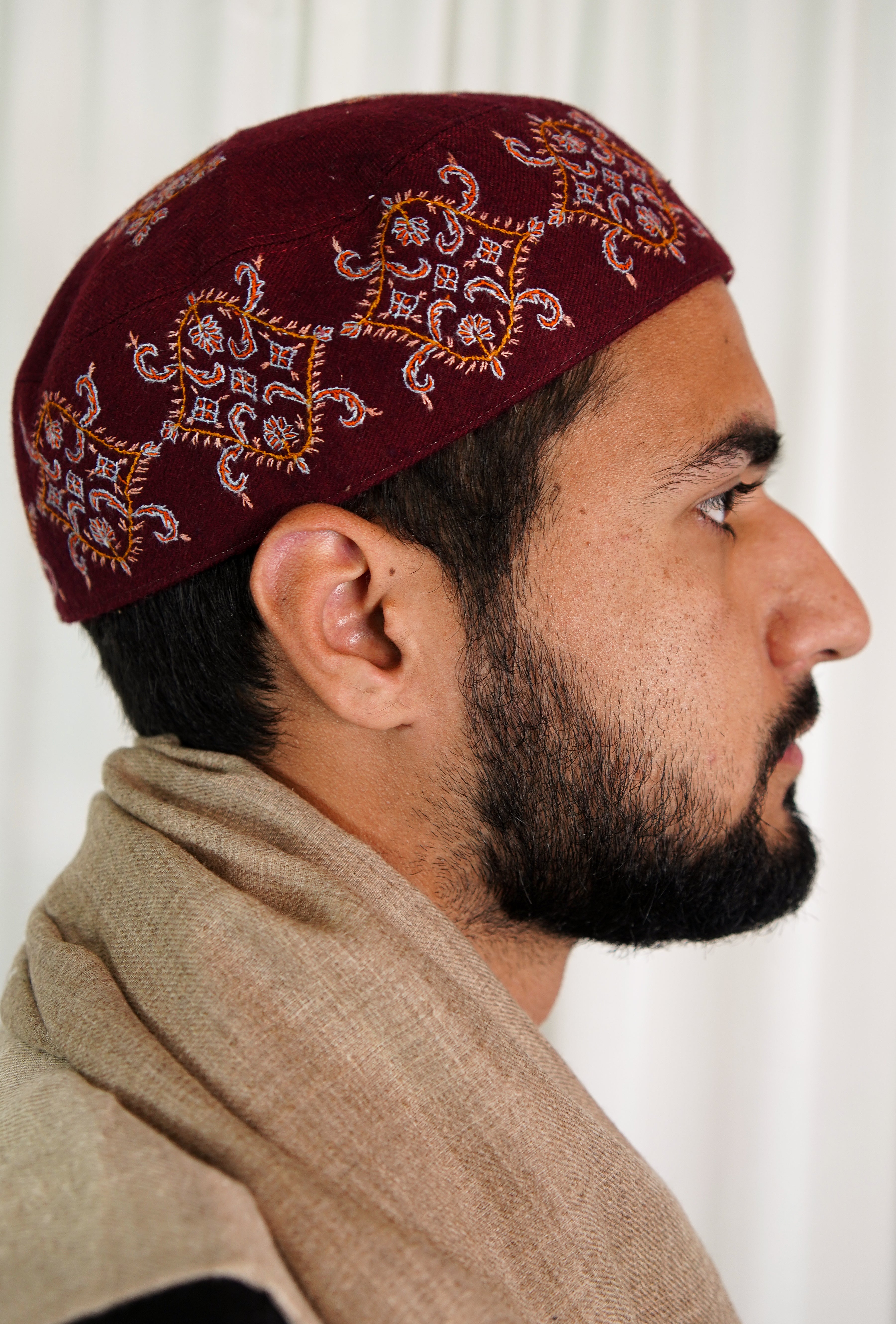 Sozni embroidery cap T074