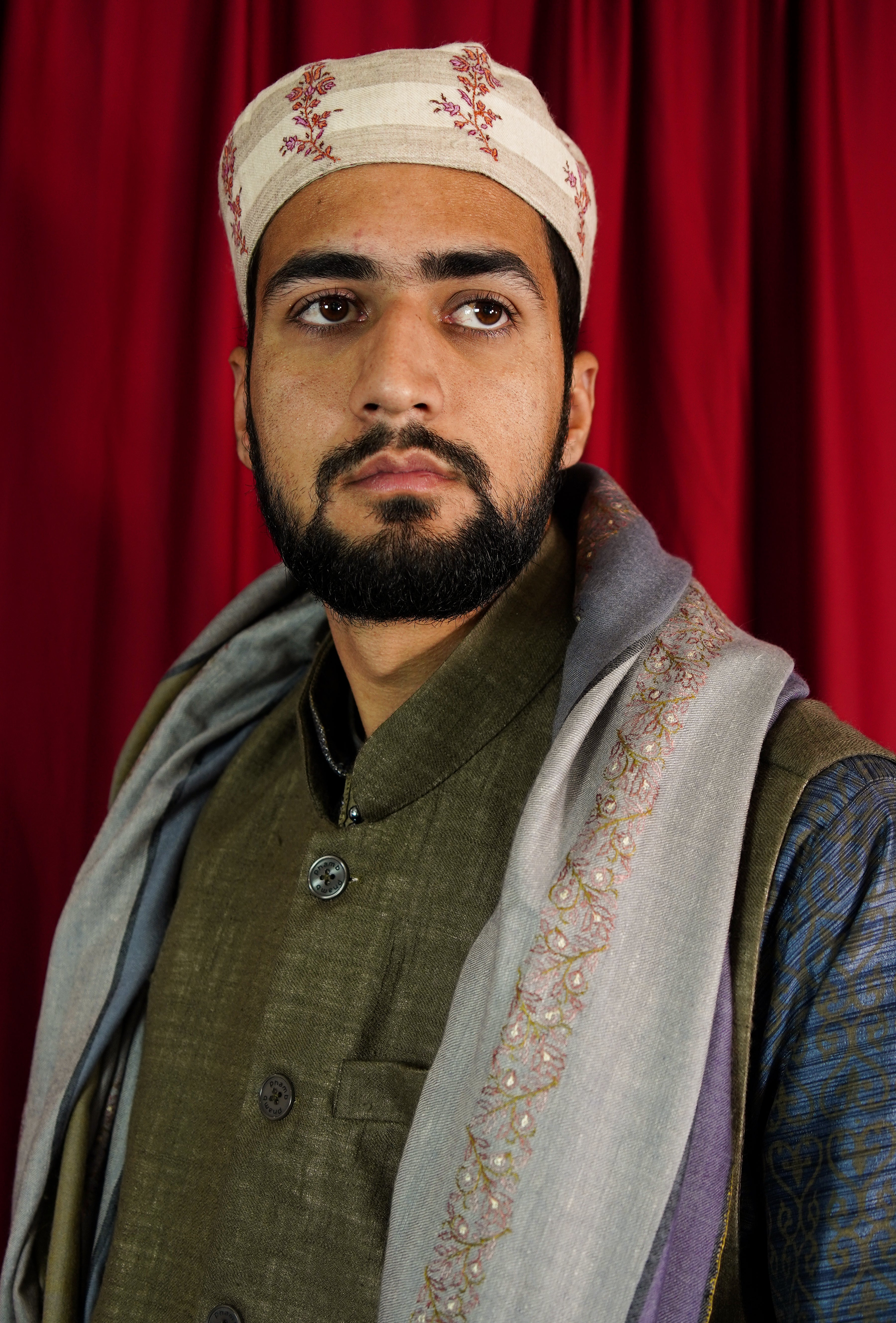 Sozni embroidery cap T079