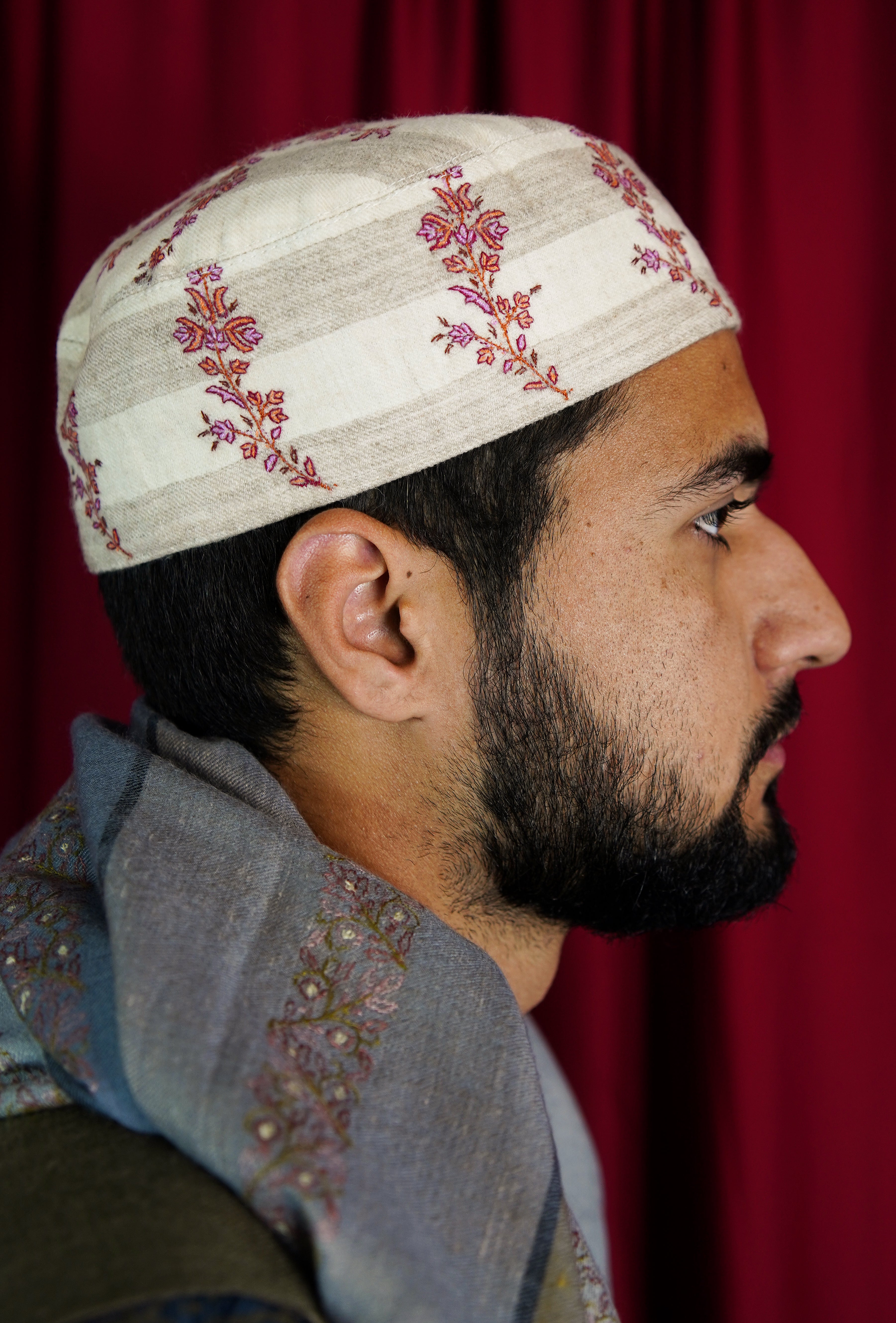 Sozni embroidery cap T079