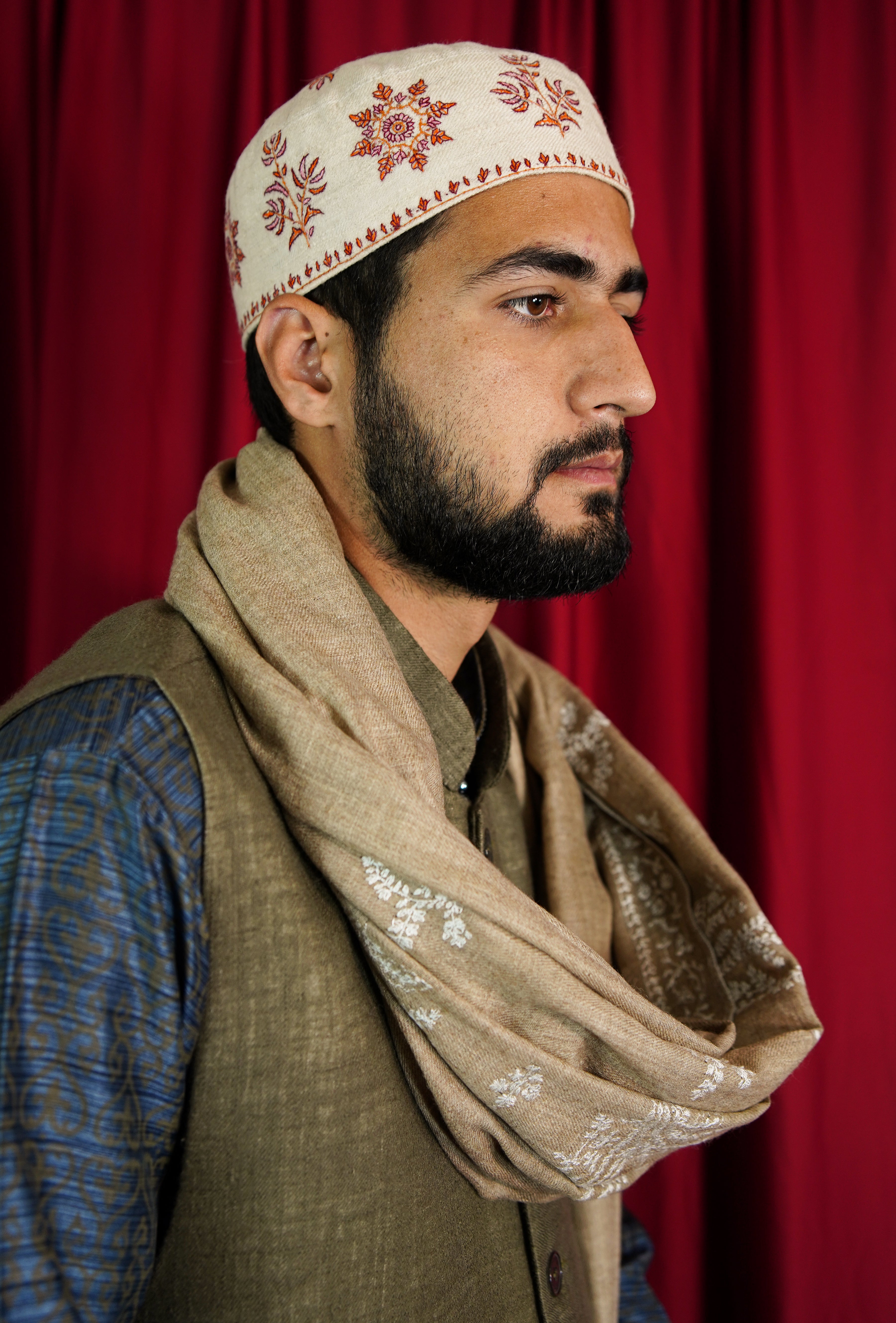 Sozni embroidery cap T080