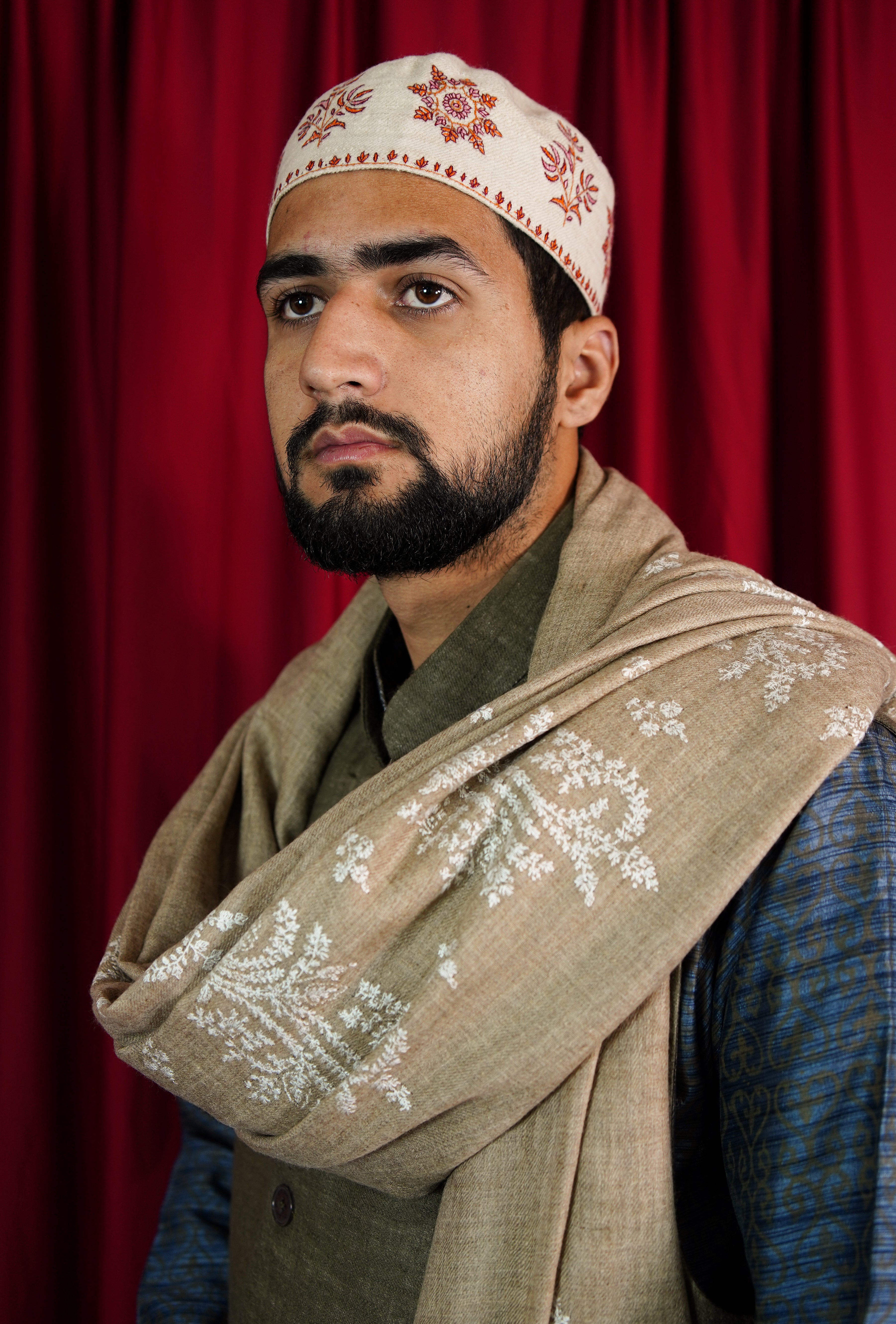 Sozni embroidery cap T080