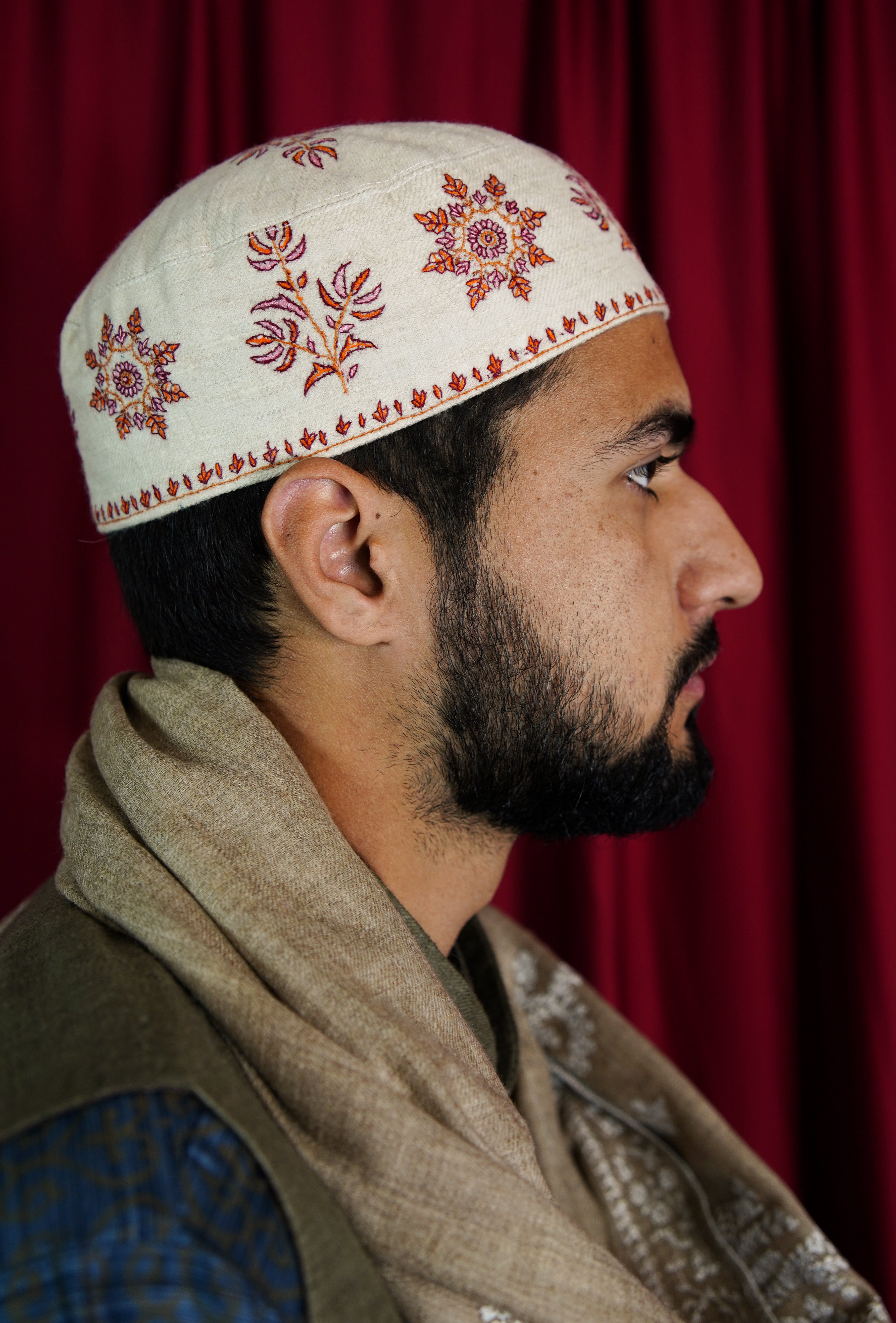 Sozni embroidery cap T080