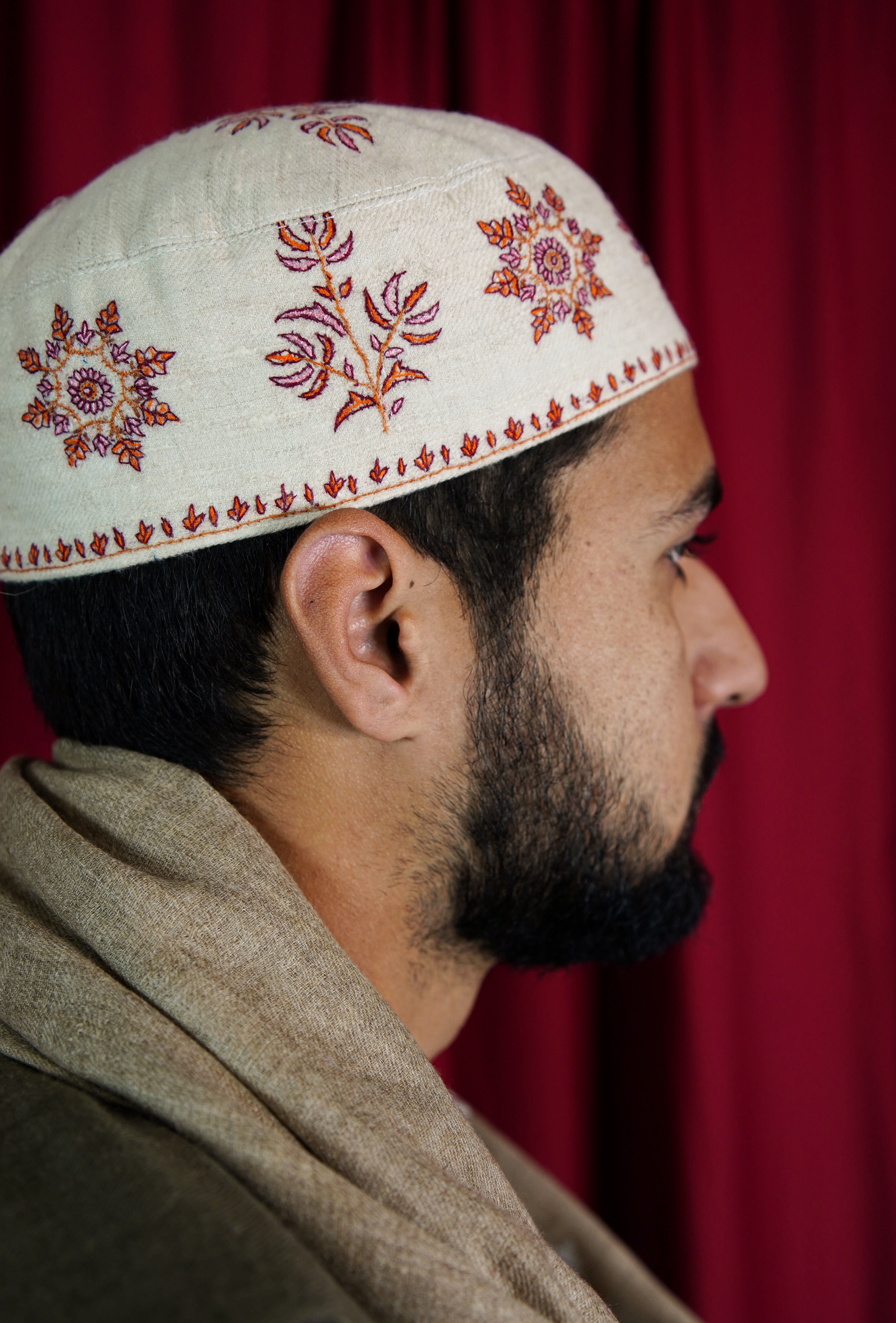 Sozni embroidery cap T080