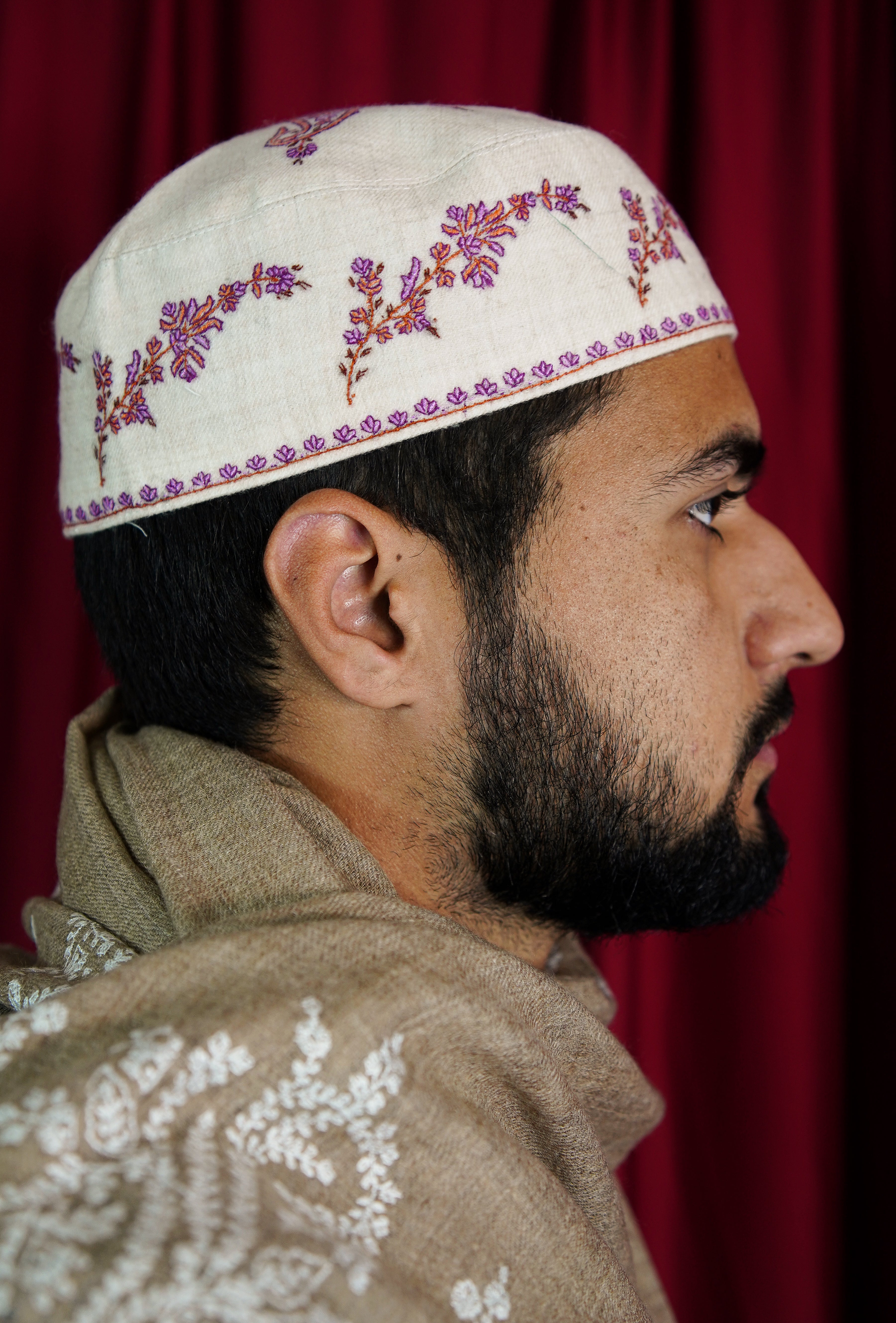 Sozni embroidery cap T081