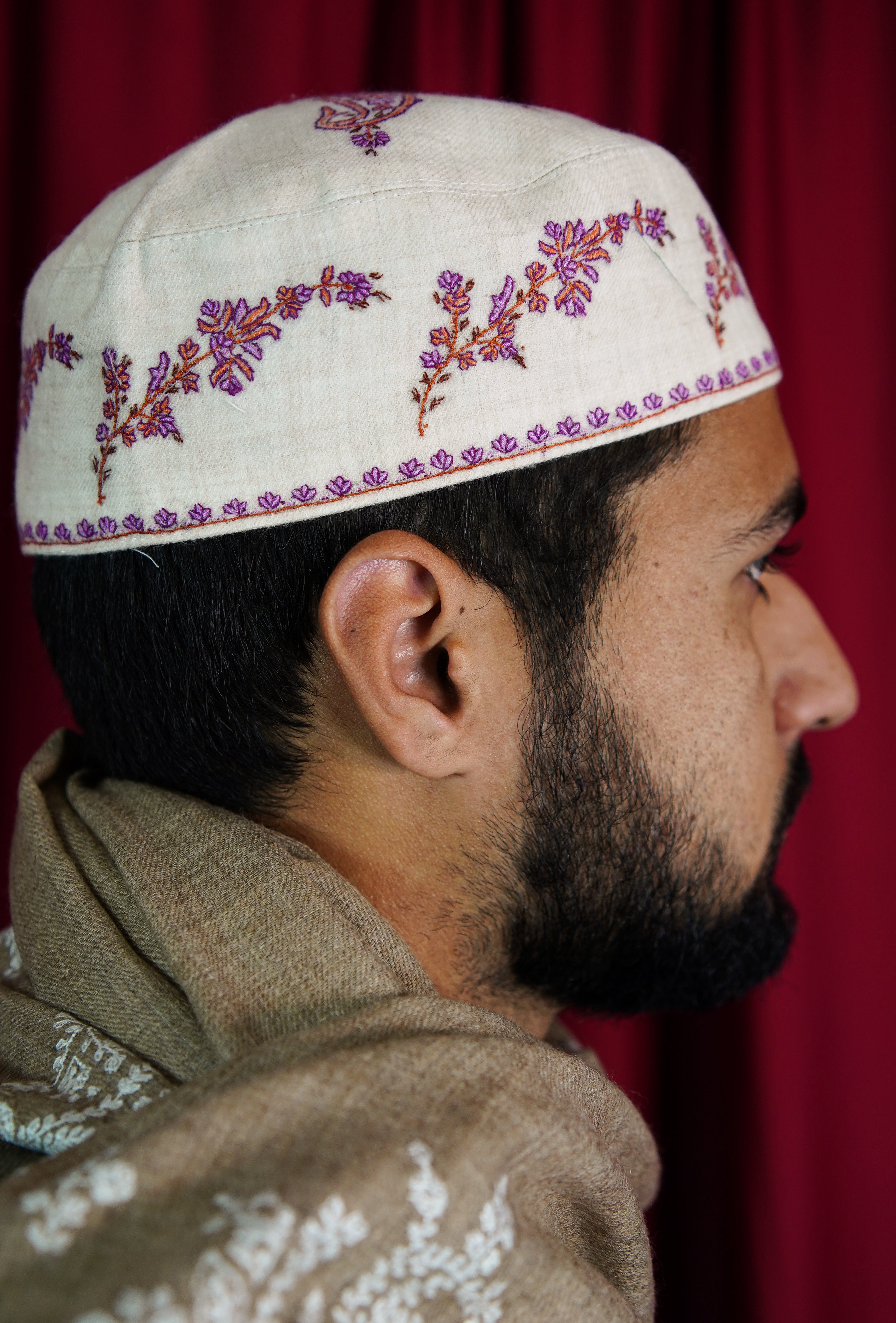 Sozni embroidery cap T081