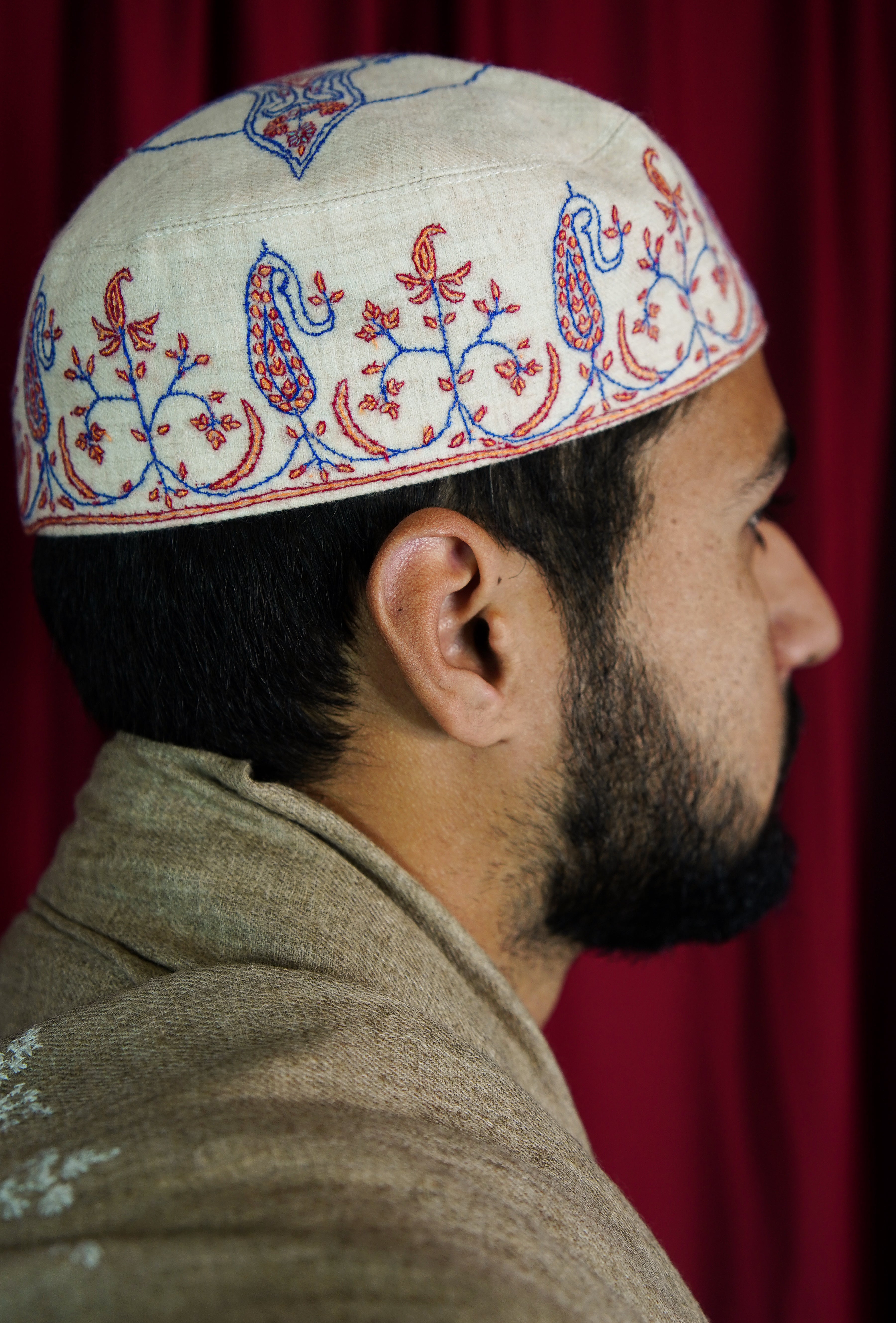 Sozni embroidery cap T083