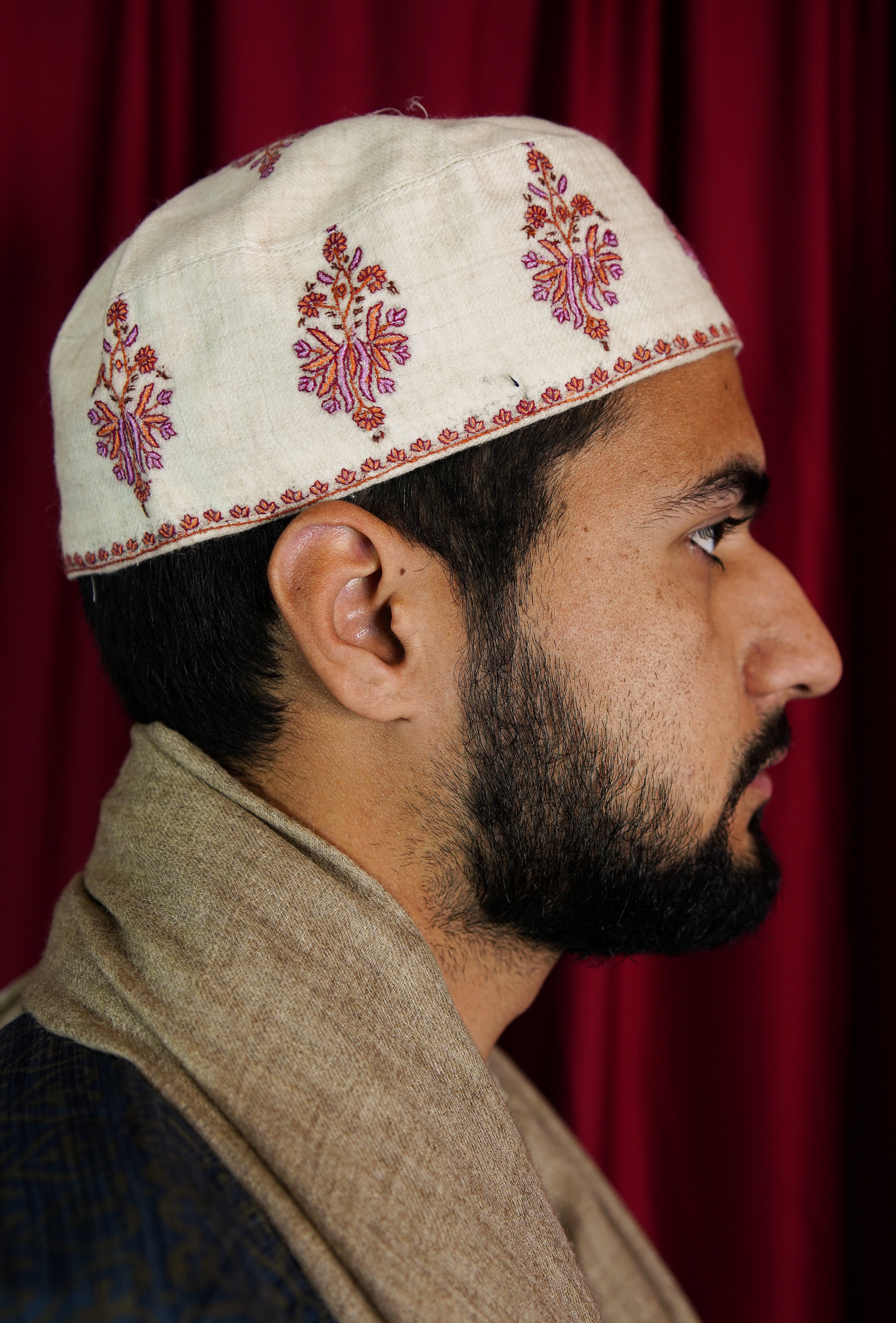 Sozni embroidery cap T084