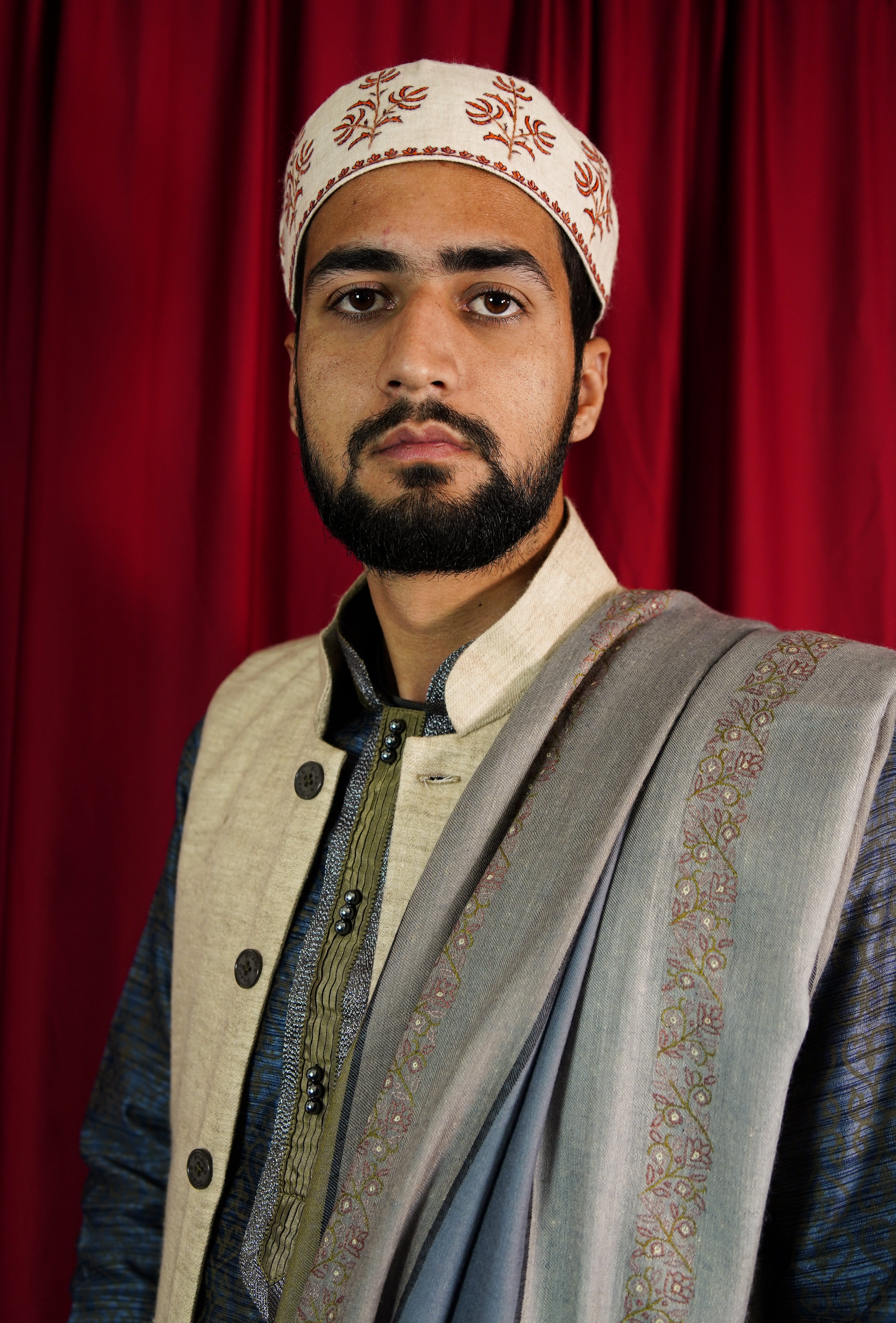 Sozni embroidery cap T085