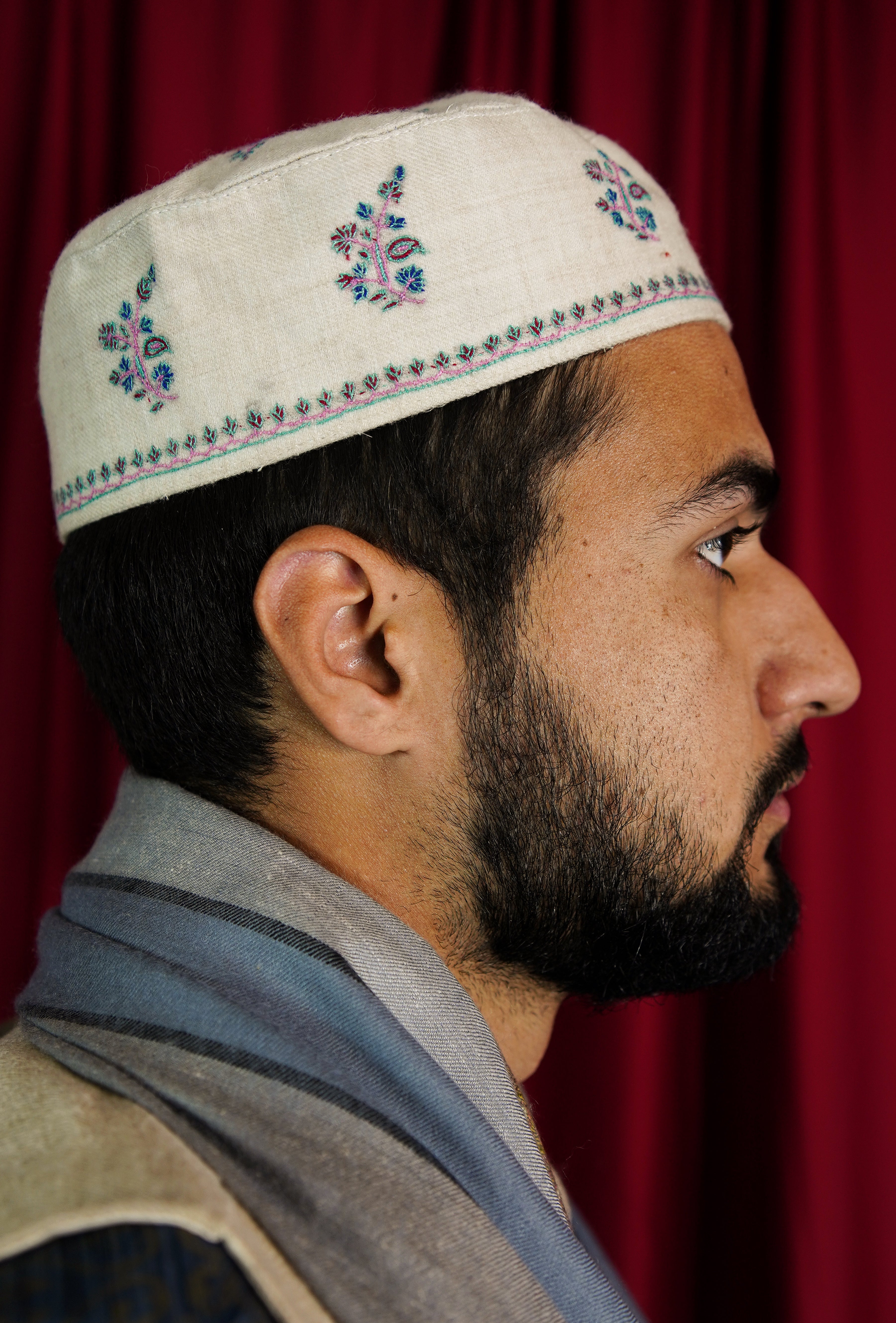 Sozni embroidery cap T087