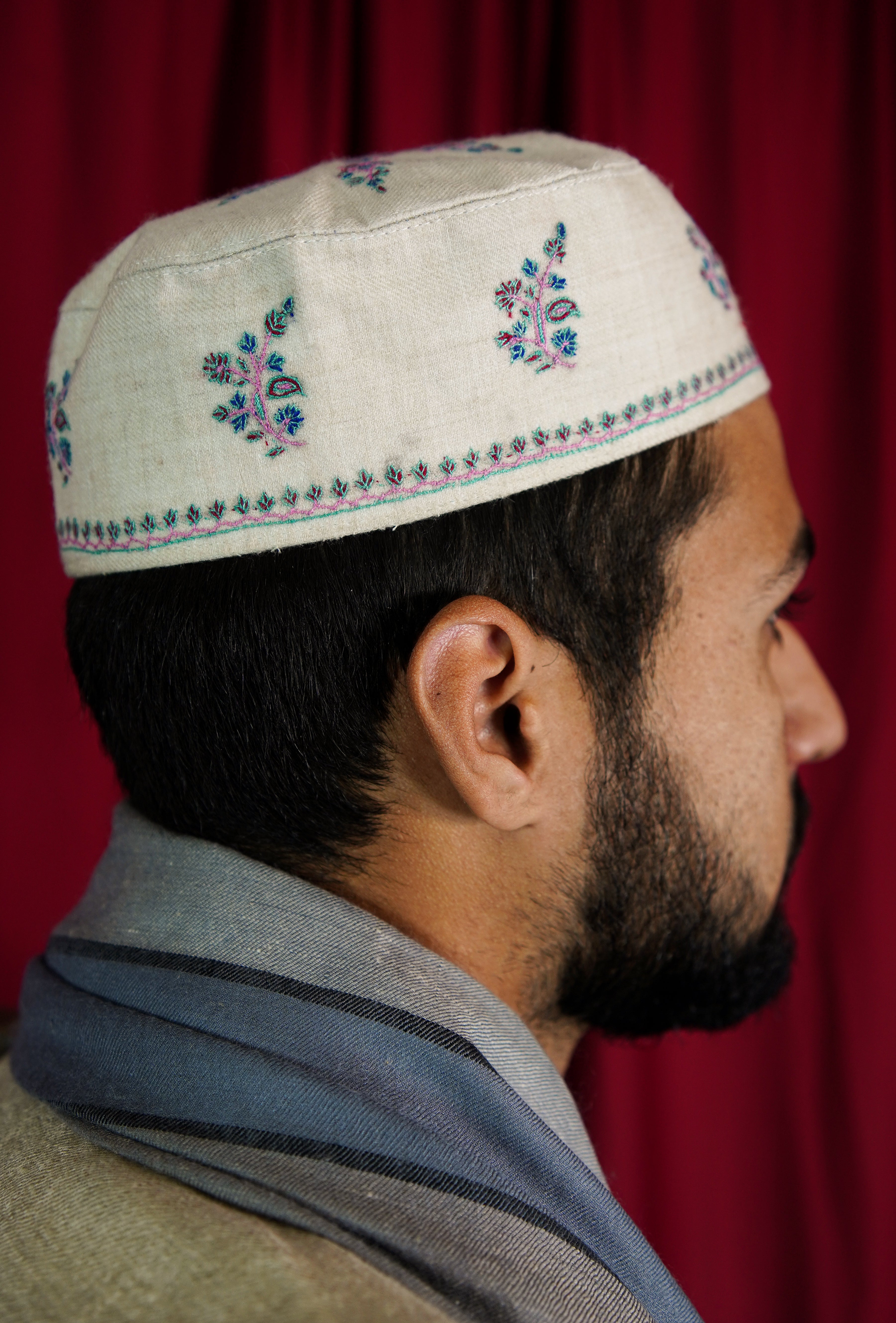 Sozni embroidery cap T087