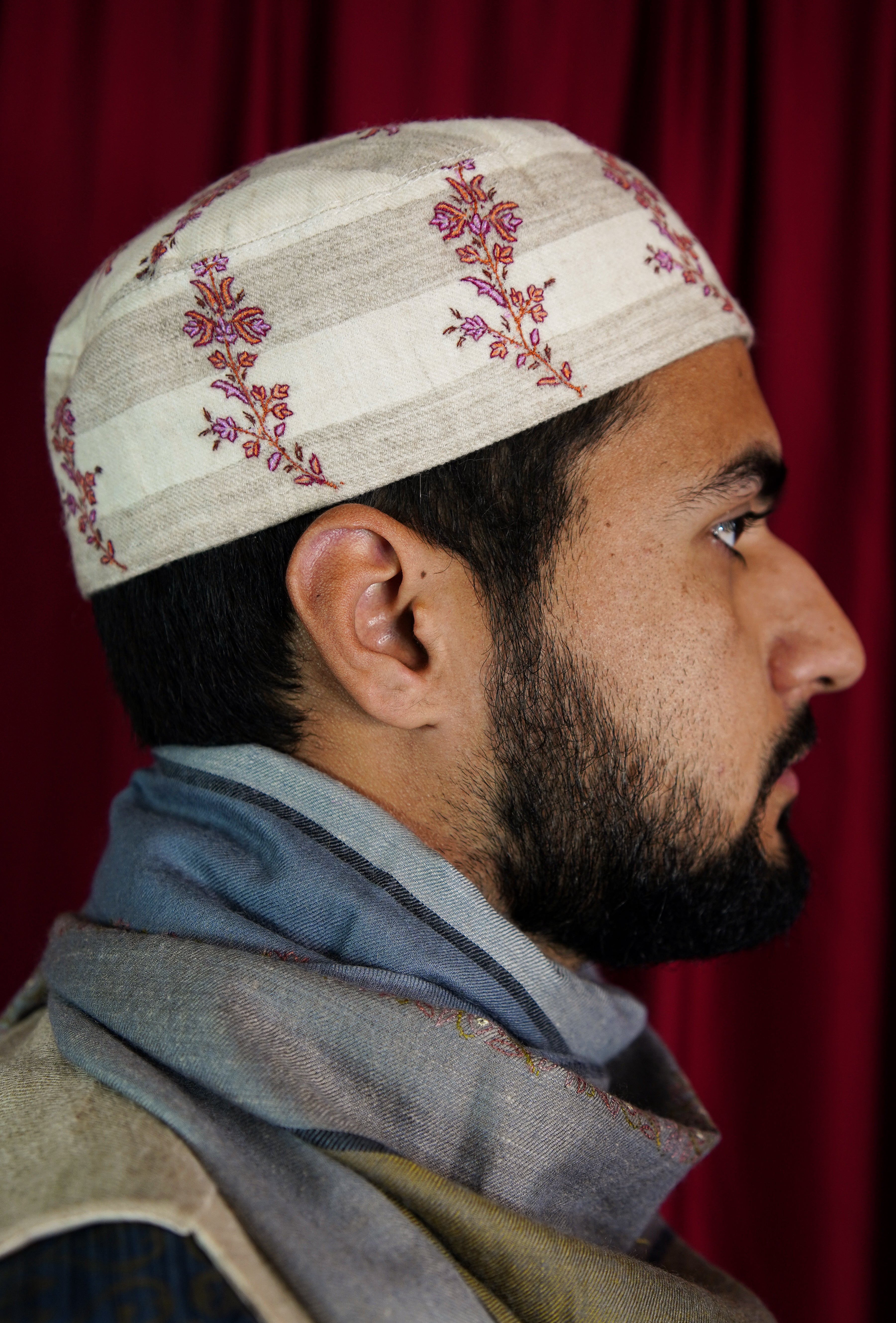 Sozni embroidery cap T088