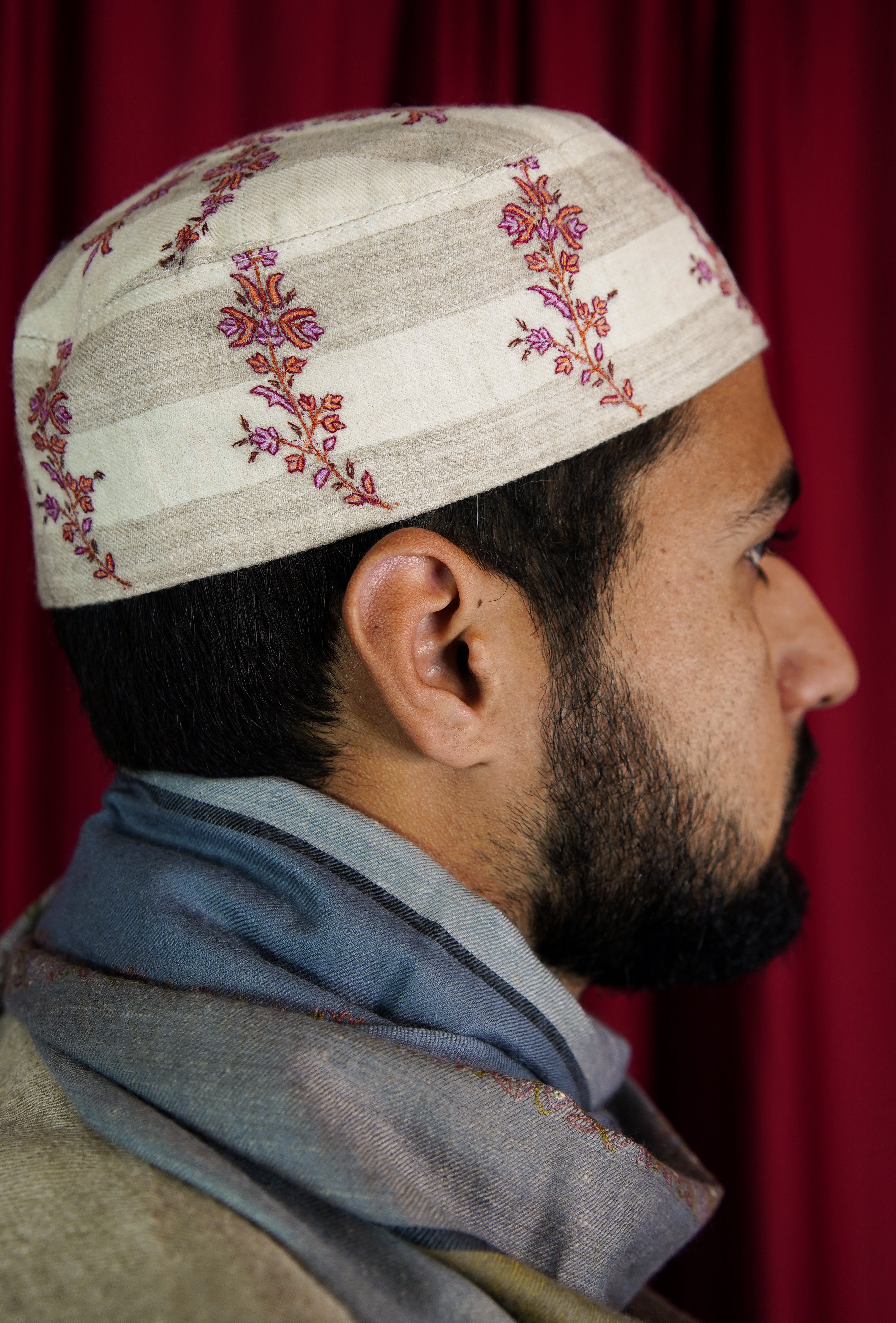 Sozni embroidery cap T088