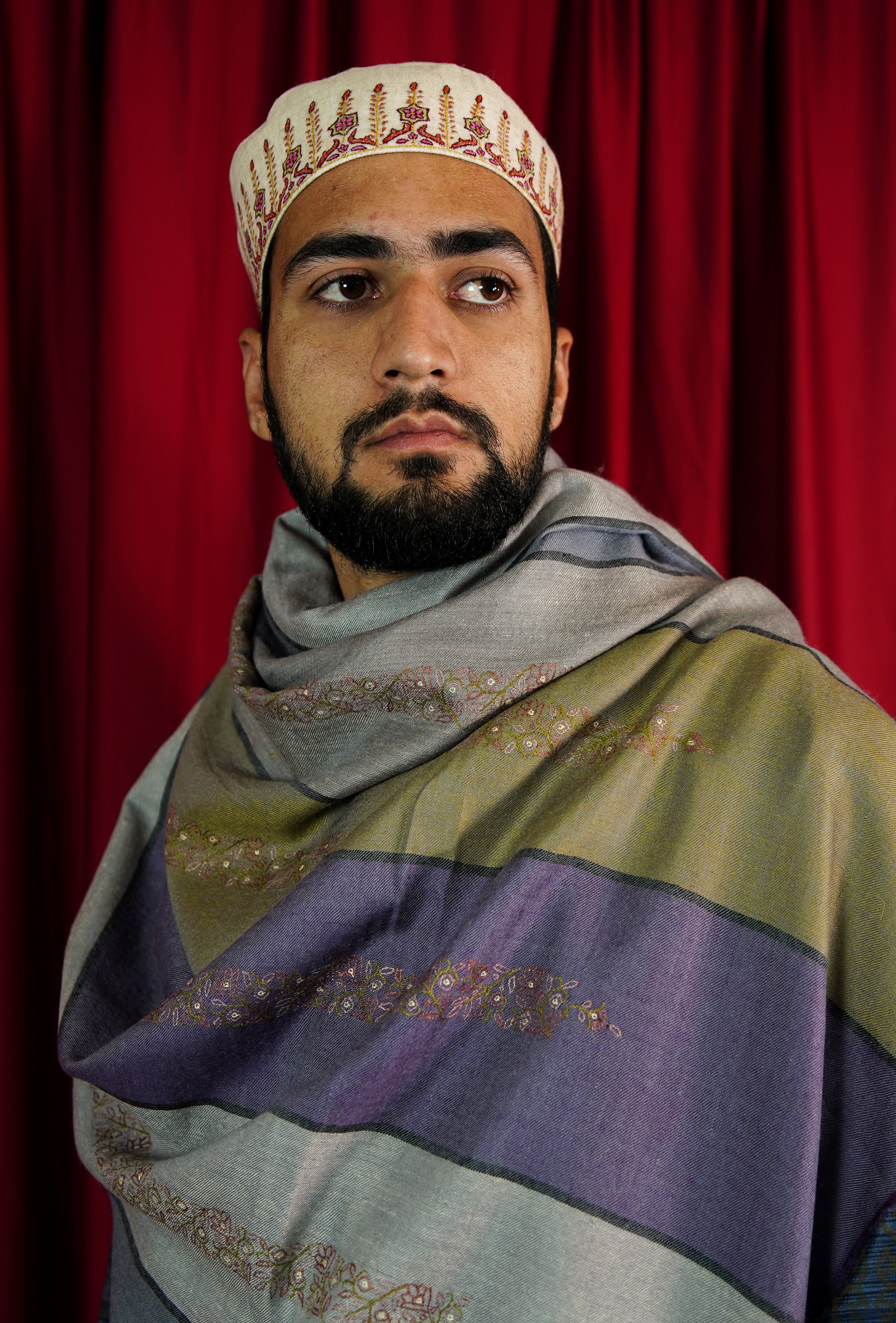 Sozni embroidery cap T089