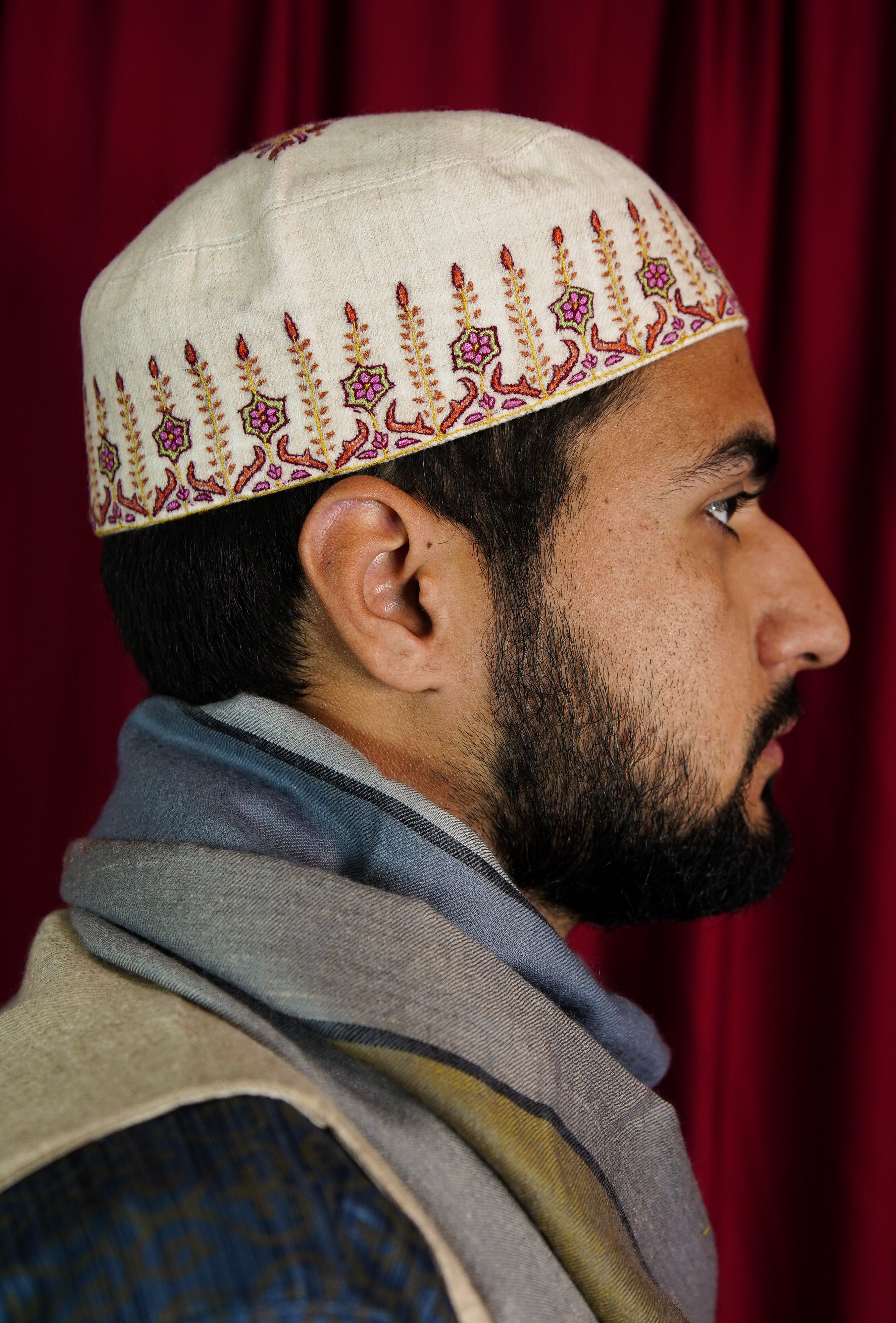 Sozni embroidery cap T089