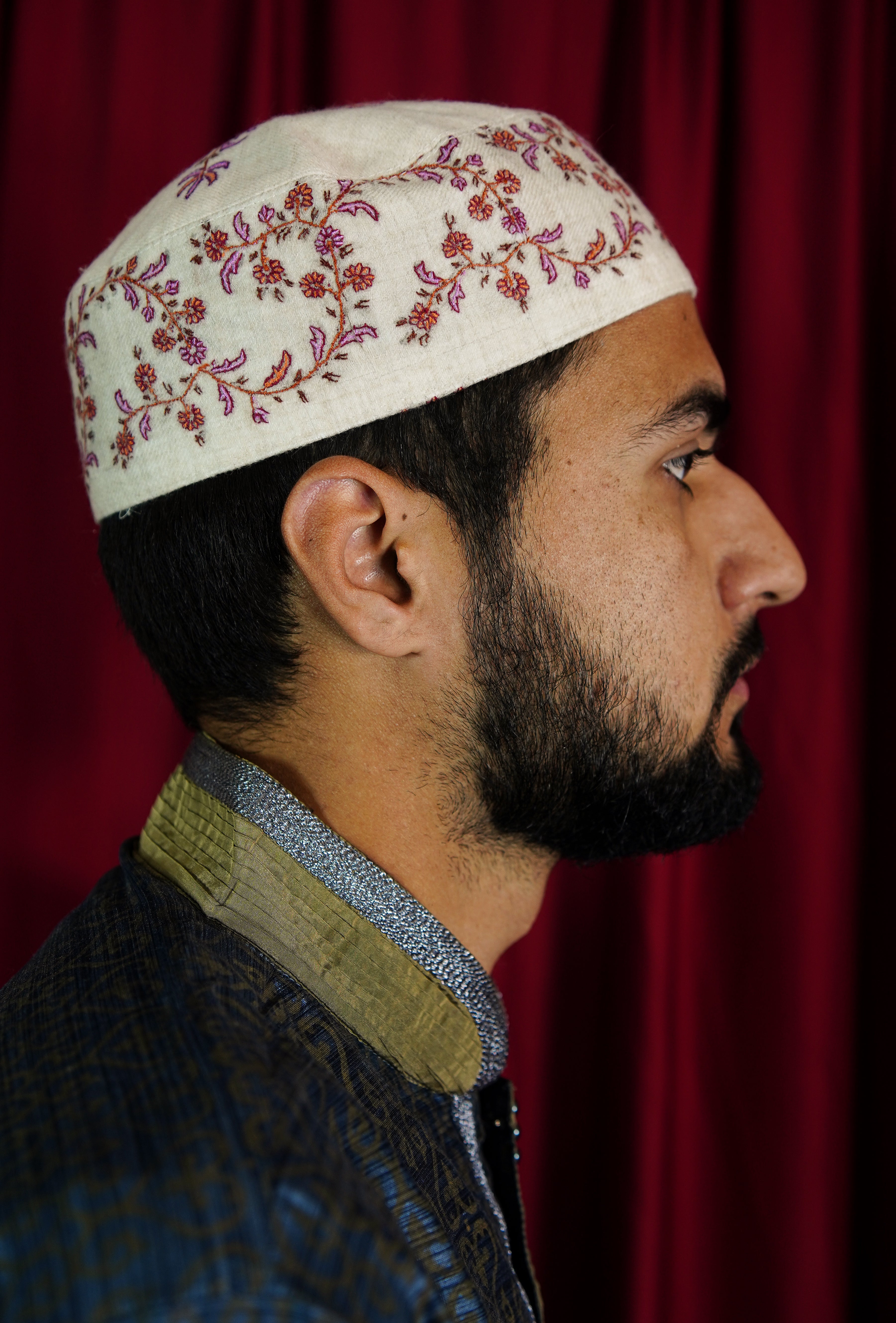 Sozni embroidery cap T090