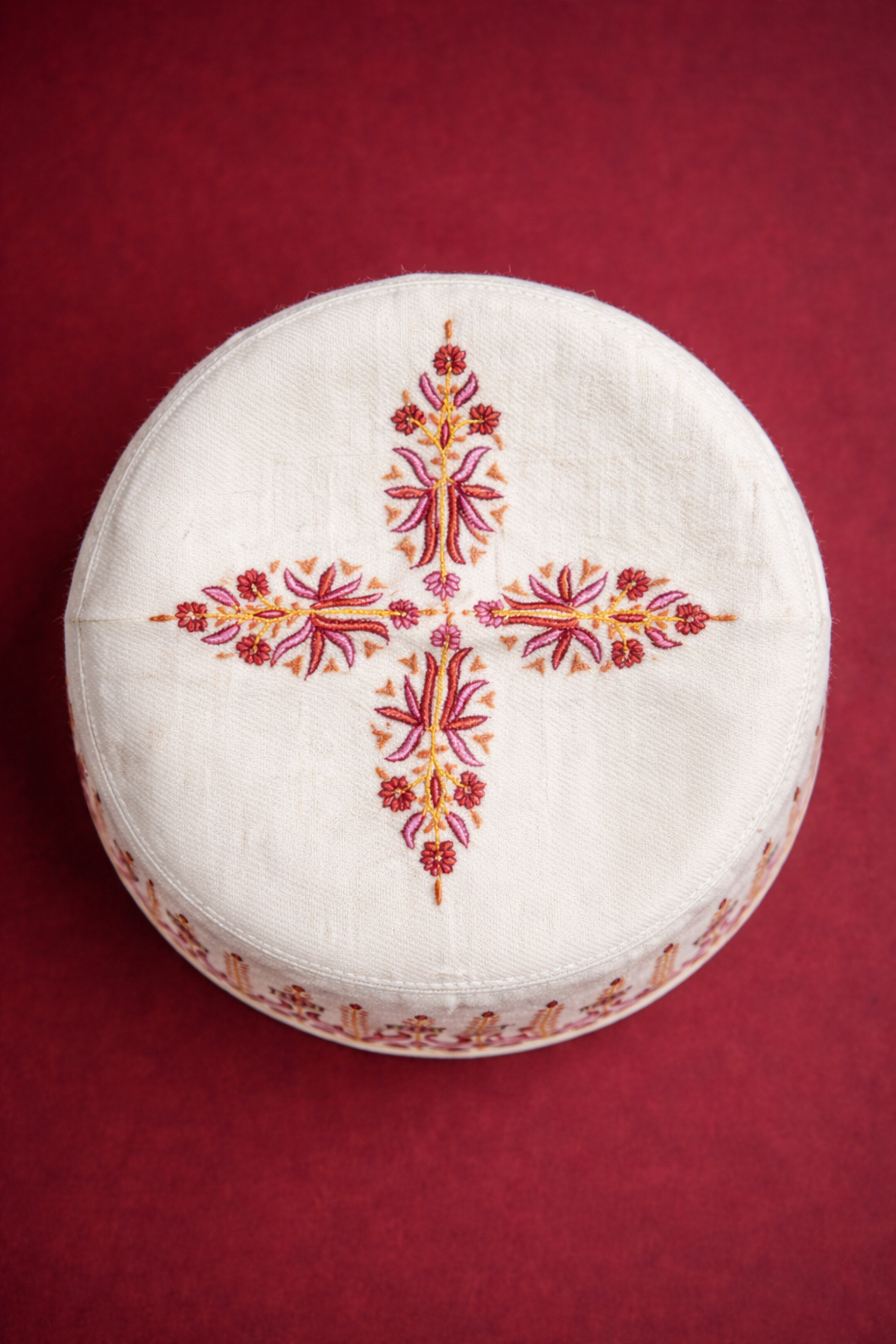 Sozni embroidery cap T089